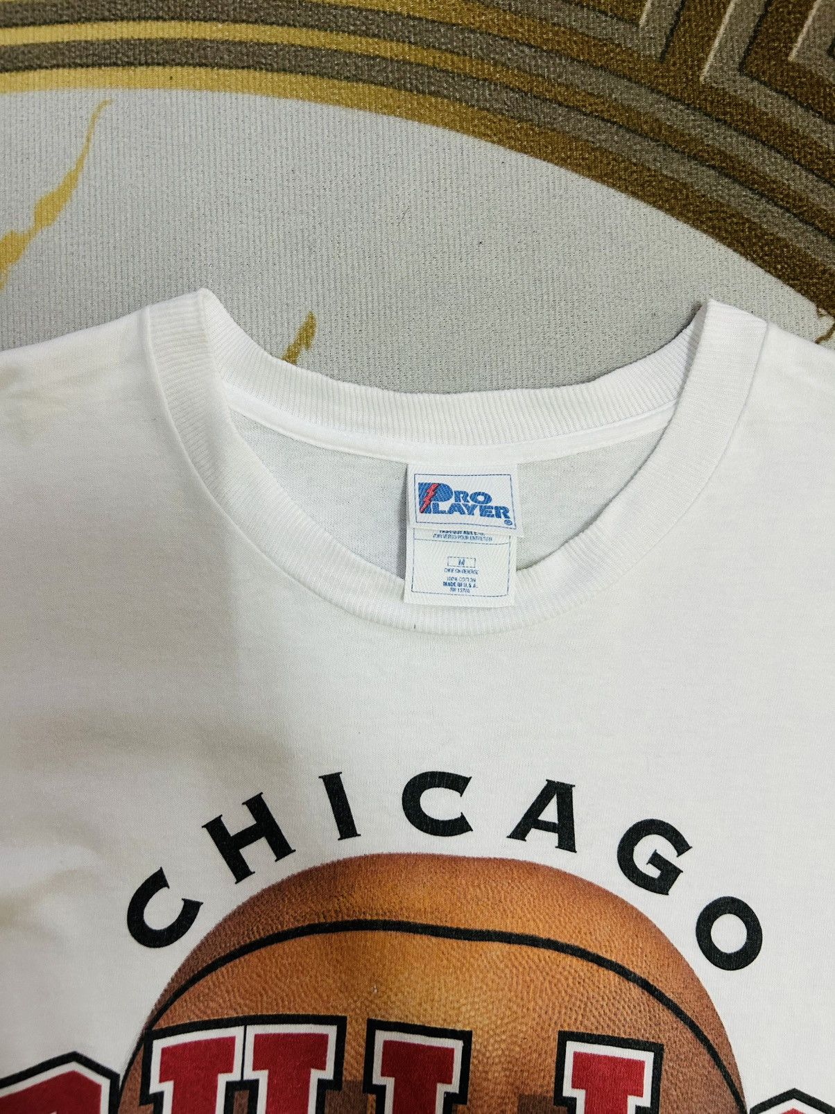 NBA CHICAGO BULLS NBA VINTAGE RAREE Size US M / EU 48-50 / 2 - 2 Thumbnail