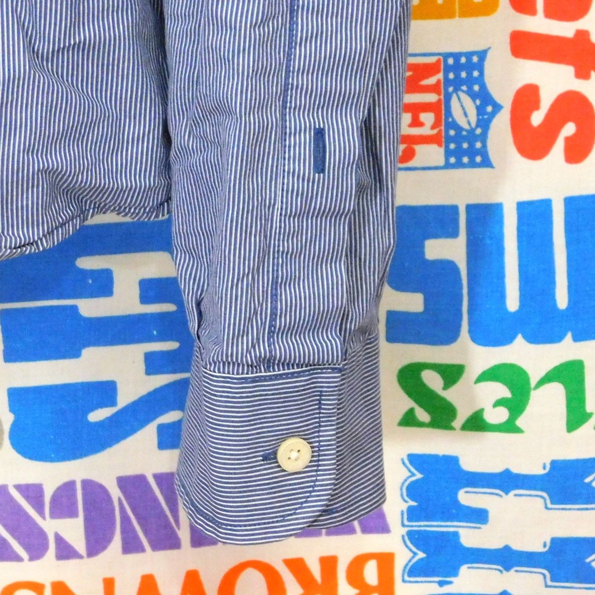 Abercrombie & Fitch Abercrombie & Fitch Button Down Shirt Size M Blue White Y2K Size US M / EU 48-50 / 2 - 5 Thumbnail