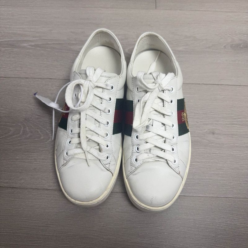 Gucci Gucci Ace Low-Top Fashion Sneakers for Men -2508 Size US 8.5 / EU 41-42 - 2 Thumbnail