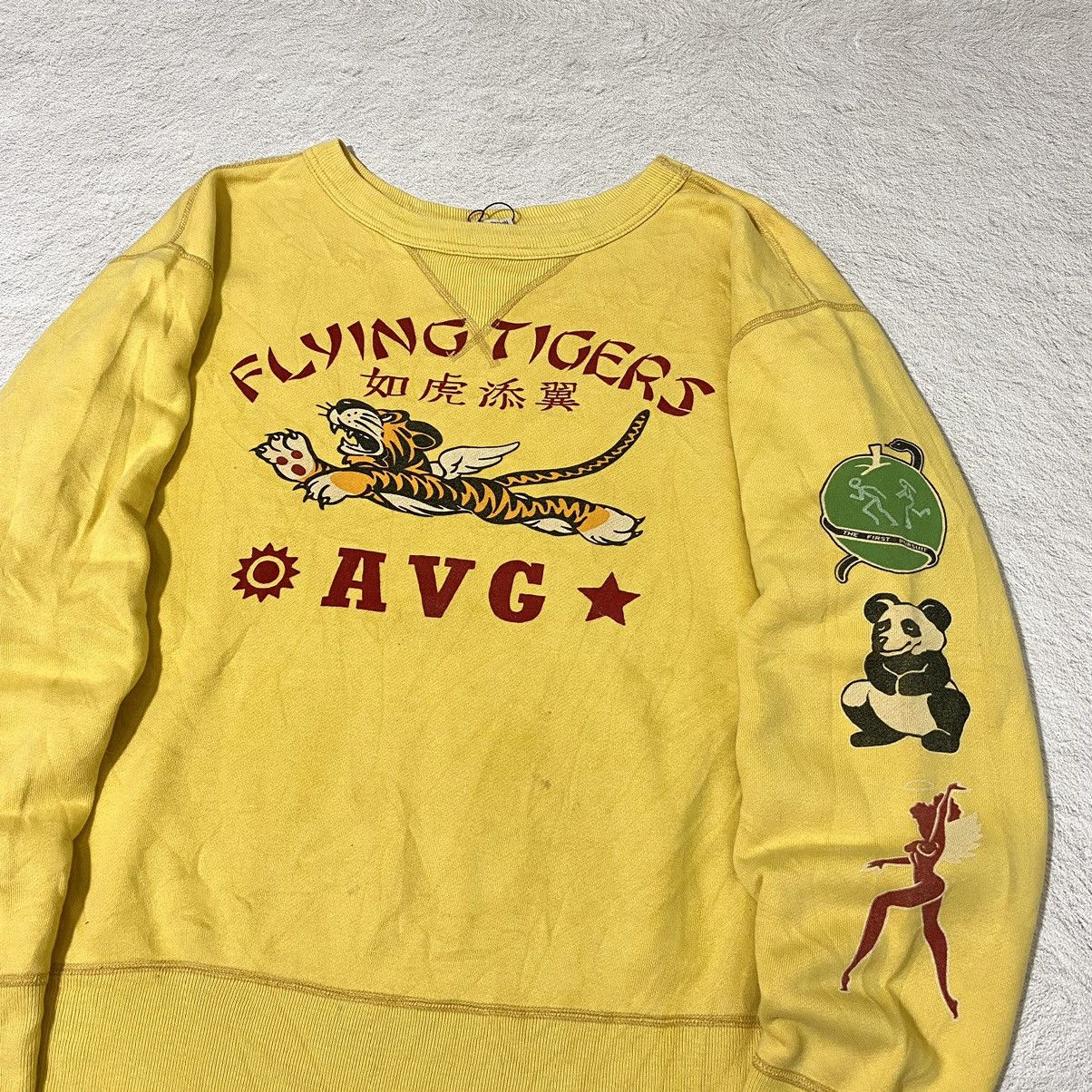 Buzz Rickson's 🔥RARE🔥 Buzz Rickson Flying Tiger Sweatshirt Size US M / EU 48-50 / 2 - 2 Thumbnail