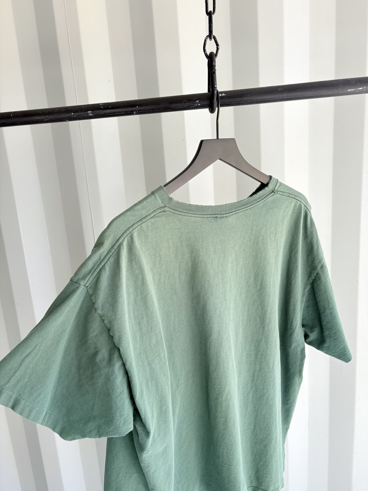 Vintage Vintage Blank Boxy Pocket Shirt Faded Distressed GRUNGE Size US XXL / EU 58 / 5 - 6 Thumbnail