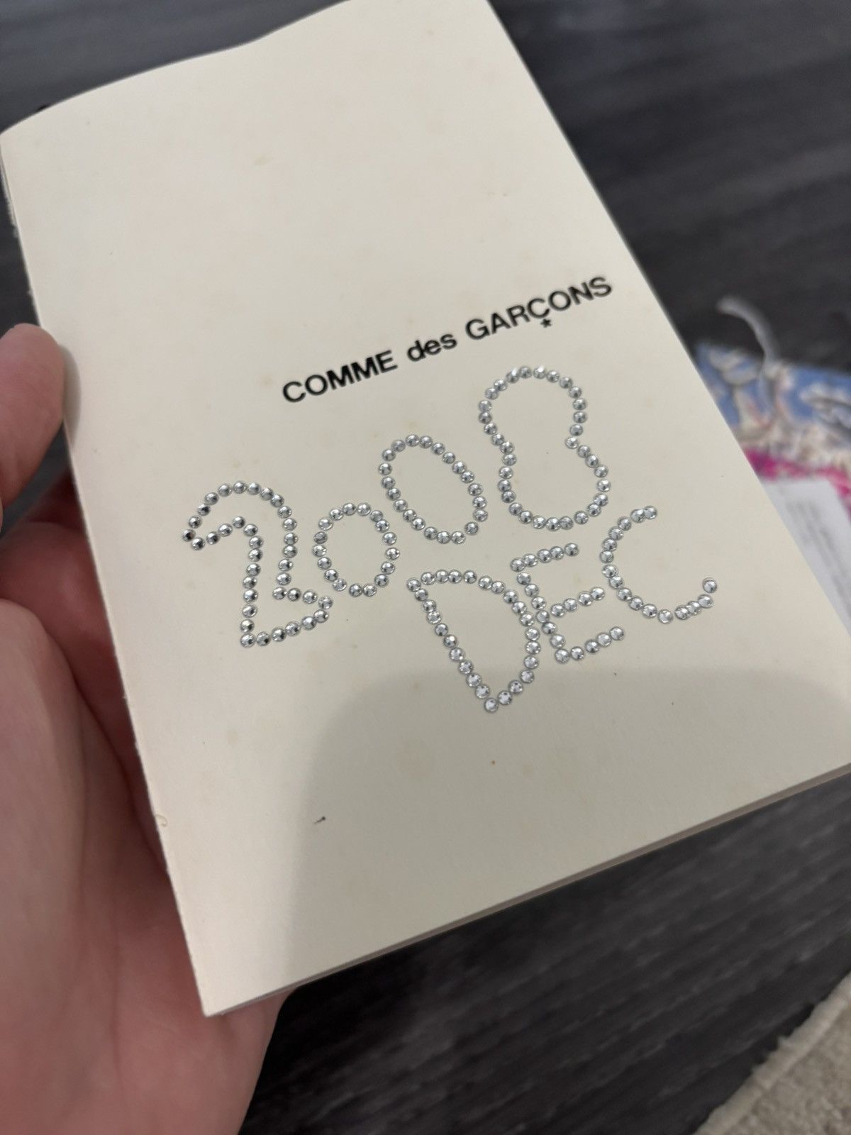 Comme des Garcons 2008 crystal Notebook Size ONE SIZE - 1 Thumbnail