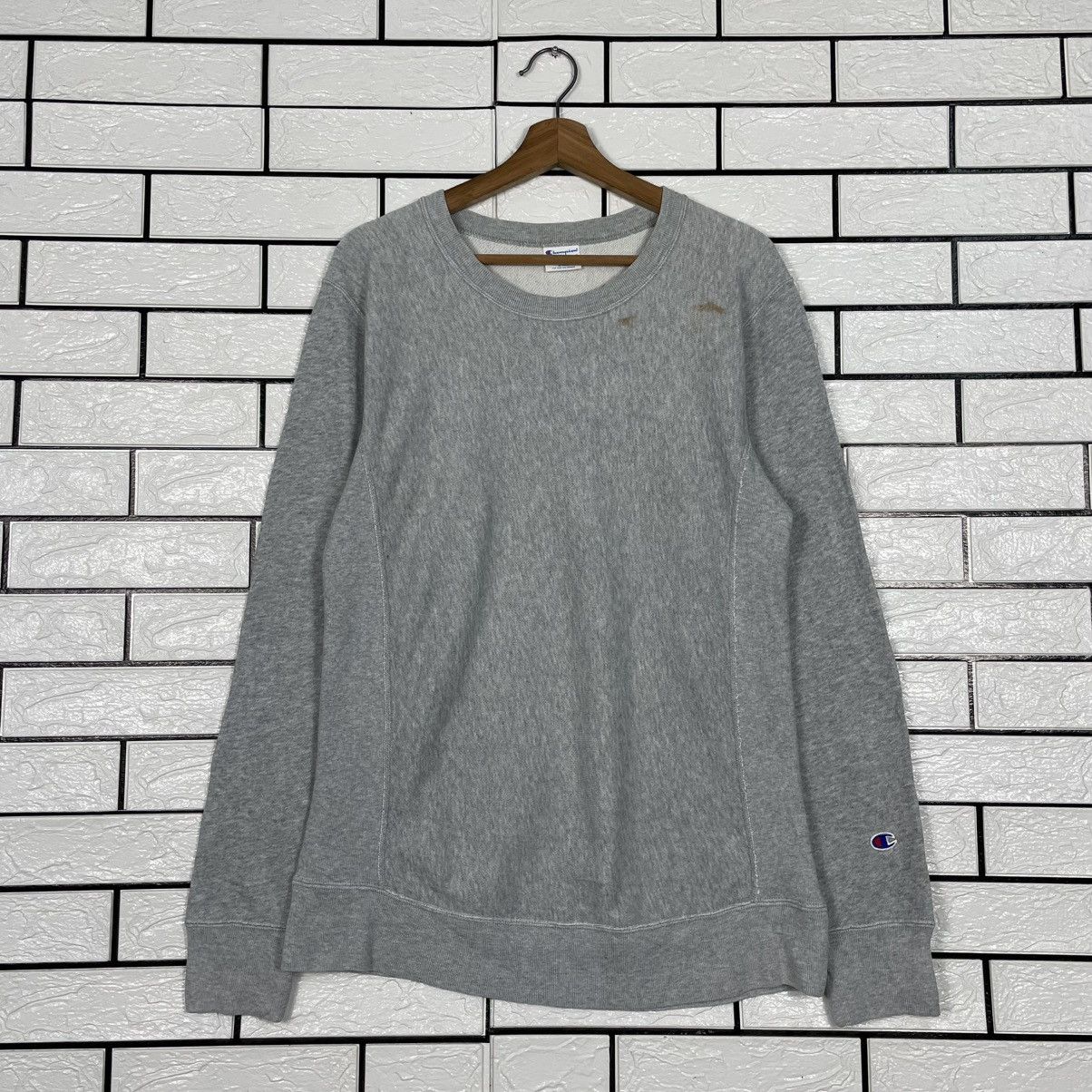 Champion Champion Reverse Weave Gray Sweatshirt Size US M / EU 48-50 / 2 - 1 Thumbnail