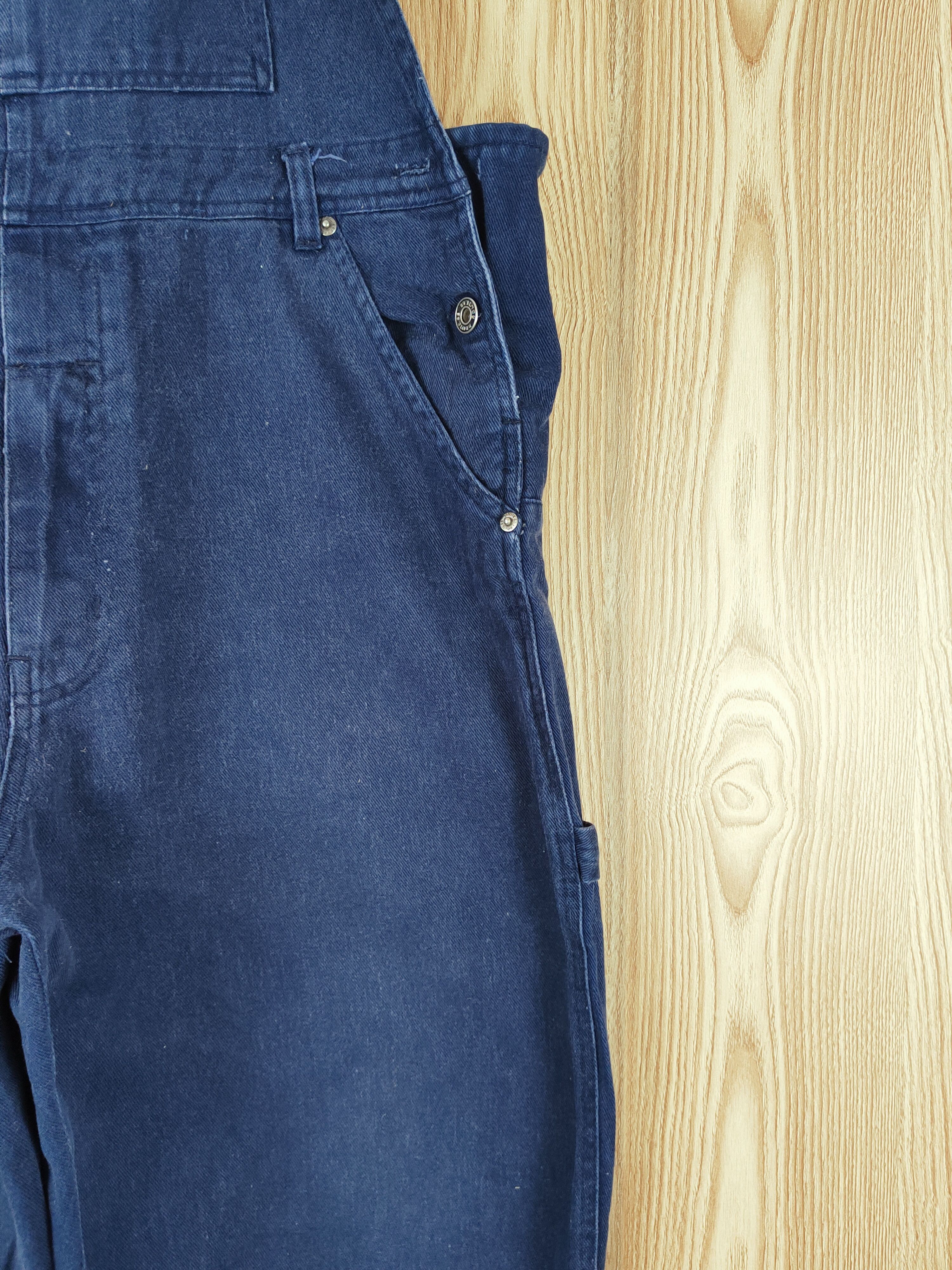 Japanese Brand × Route 66 × Vintage Route 66 Dark Blue Overalls Jumpsuits #S2733 Size 36" / US 14 / IT 50 - 9 Thumbnail