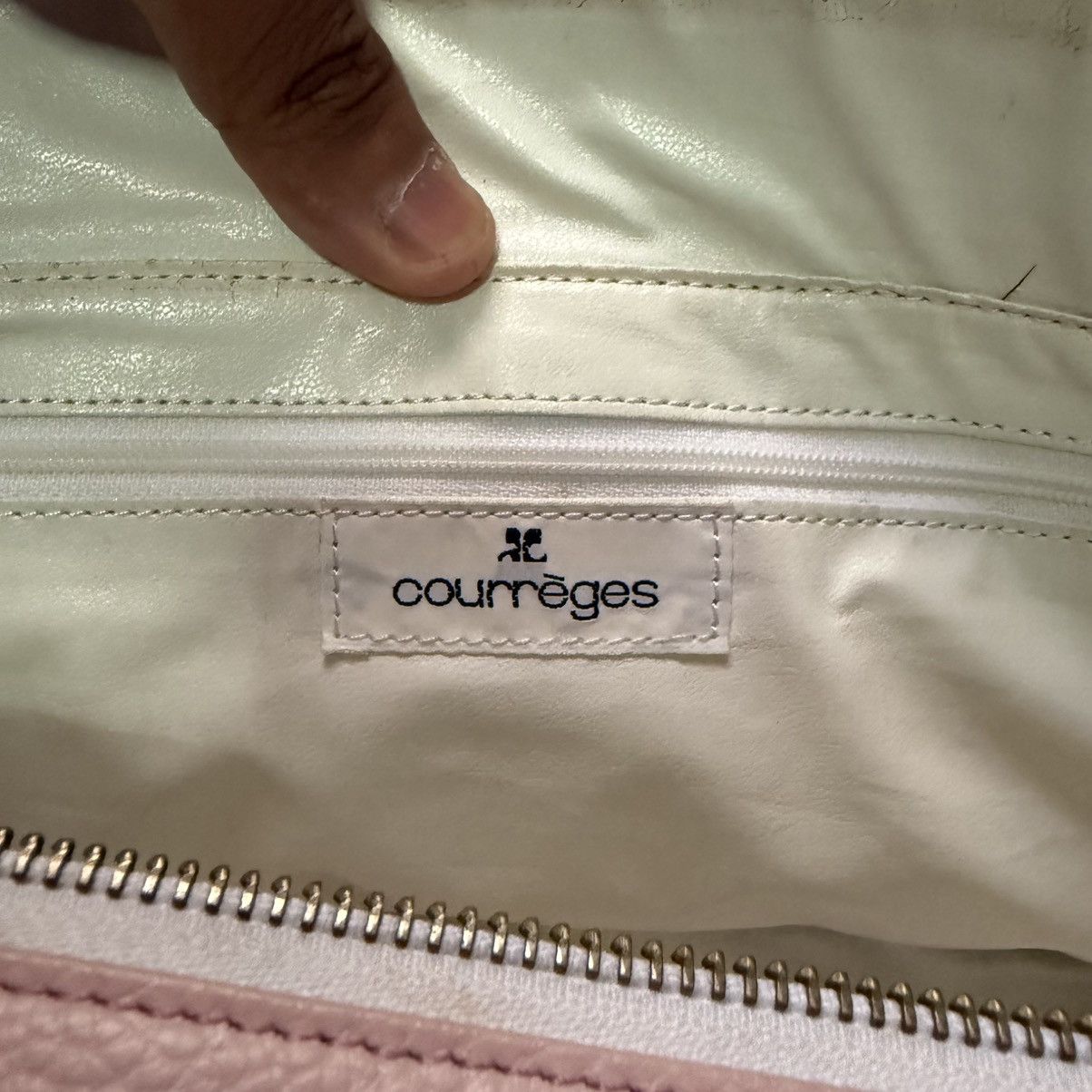 Courreges Vintage Courreges Handbag Size ONE SIZE - 7 Thumbnail