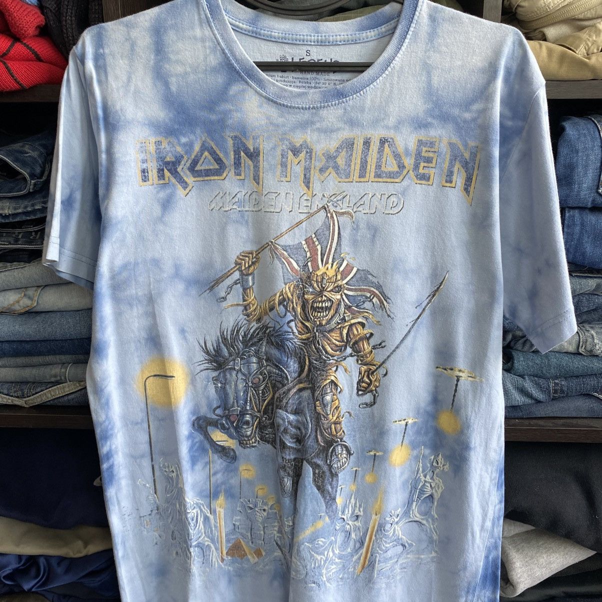 Band Tees Vintage Iron Maiden Big Graphic Logo rock band 00’s tee Size US S / EU 44-46 / 1 - 2 Thumbnail