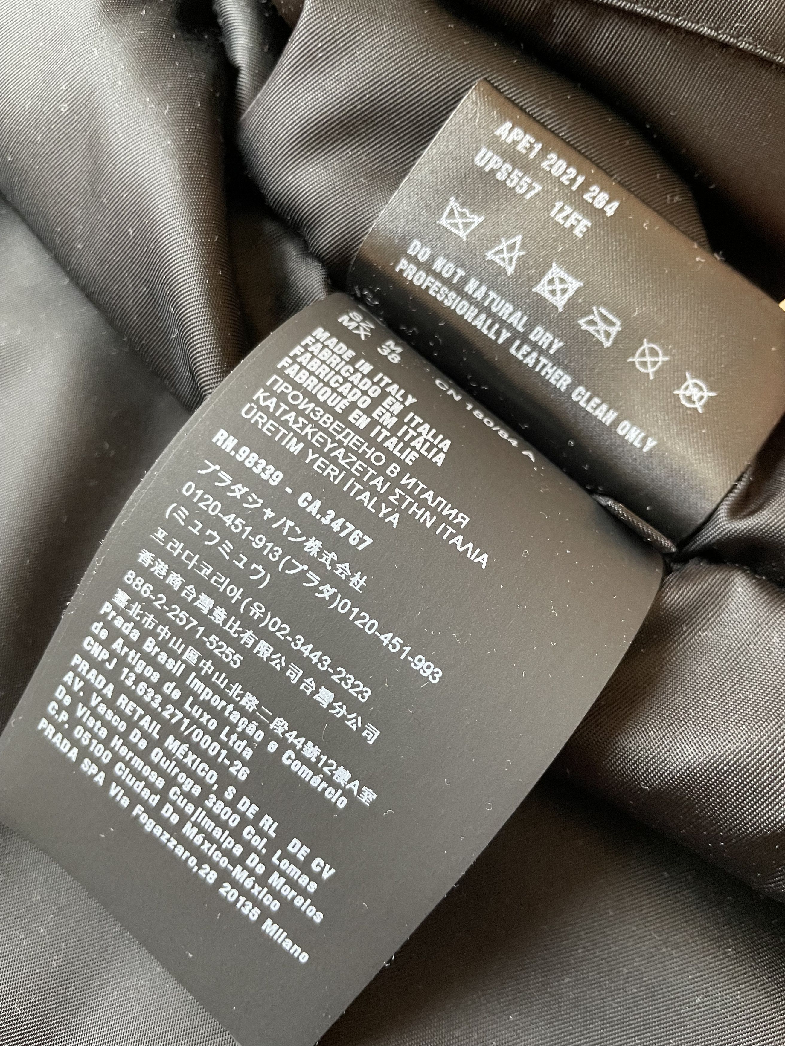 Prada × Raf Simons Archive Prada Fall/Winter 2021 by Raf Simons Runway Jacket Size US M / EU 48-50 / 2 - 6 Thumbnail