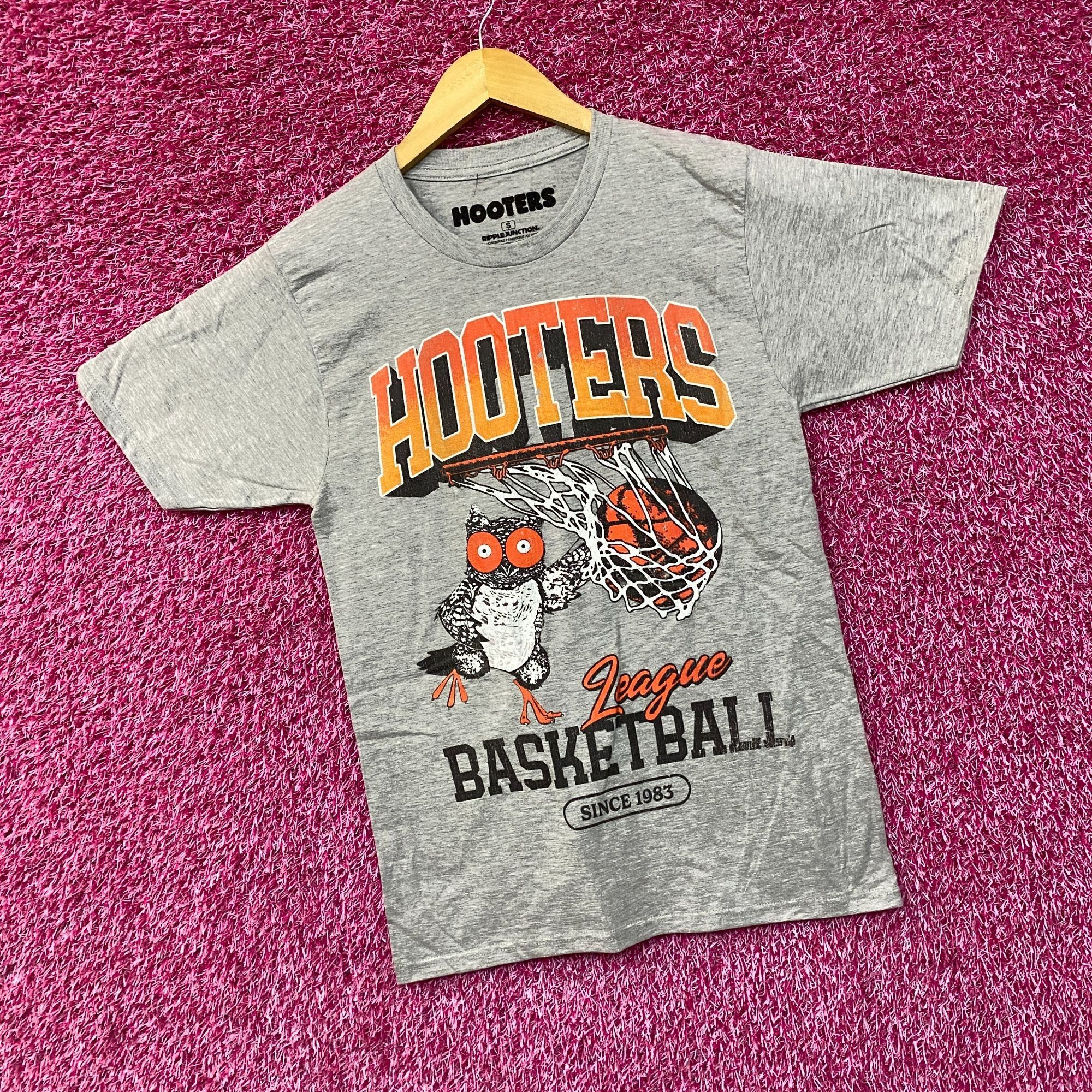 Ripple Junction Hooters League Basketball Since 1983 Retro Style T-Shirt Sma Size US S / EU 44-46 / 1 - 3 Thumbnail