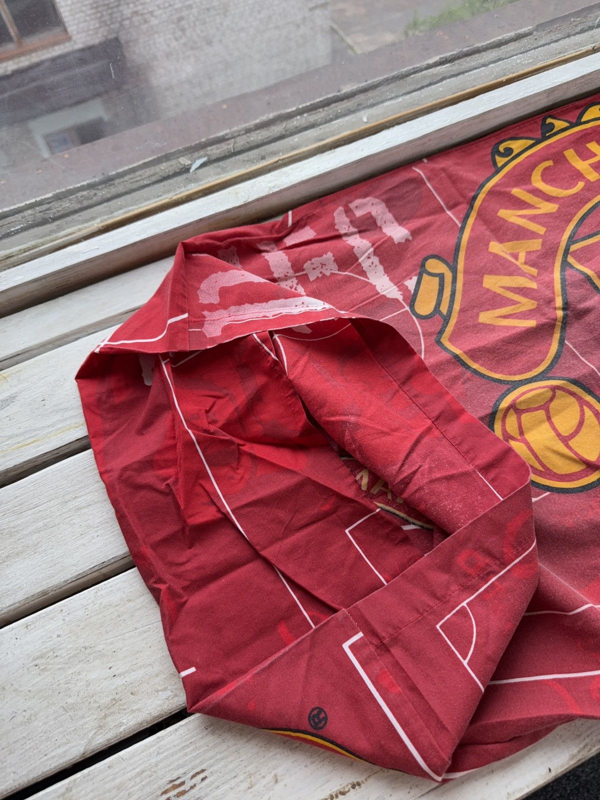 Other 90s Manchester United Pillow Cover Football Pitch Design Size ONE SIZE - 8 Thumbnail