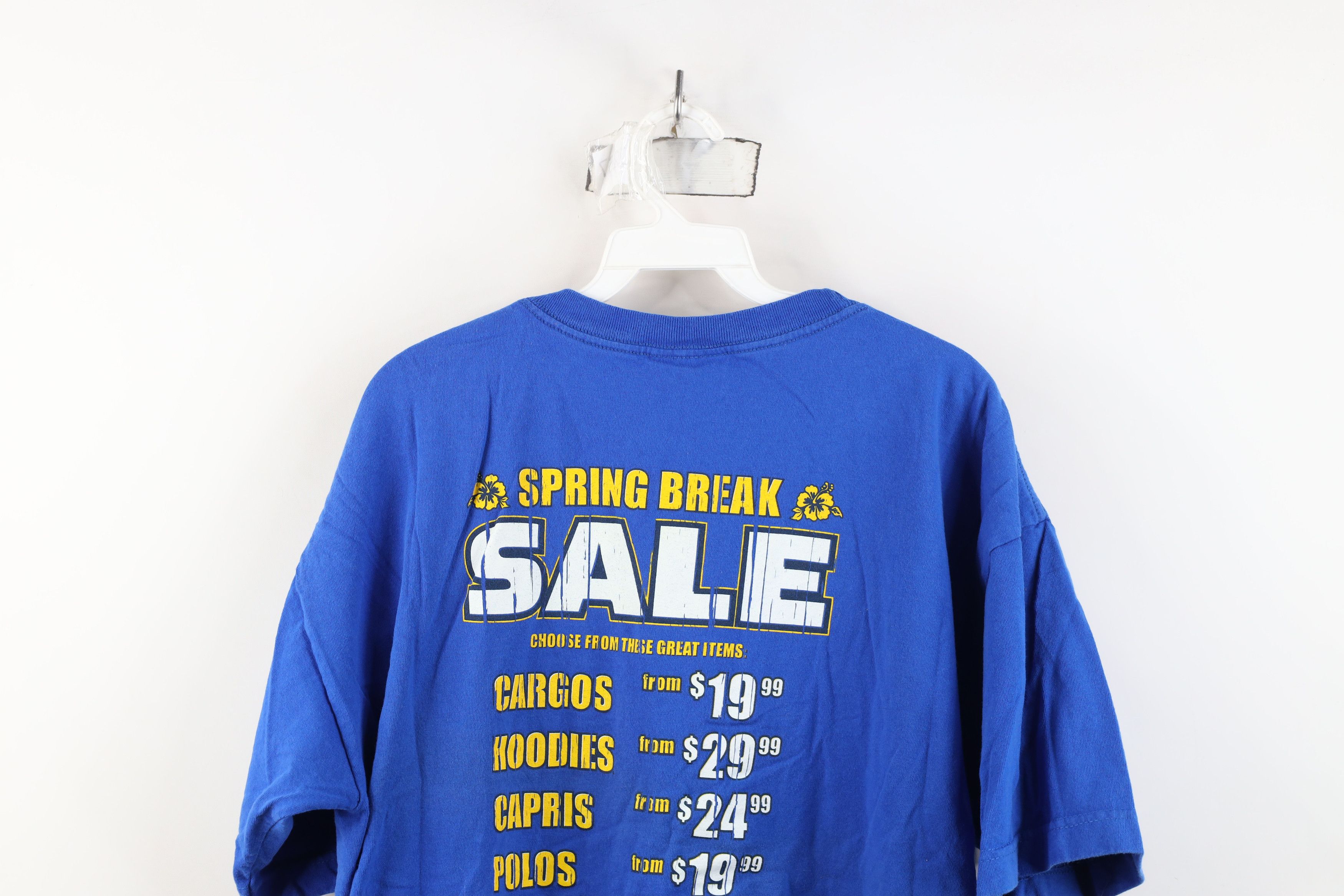 Aeropostale Vintage 90s Y2K Aeropostale Sun Flower Spring Break T-Shirt Size US XL / EU 56 / 4 - 13 Thumbnail