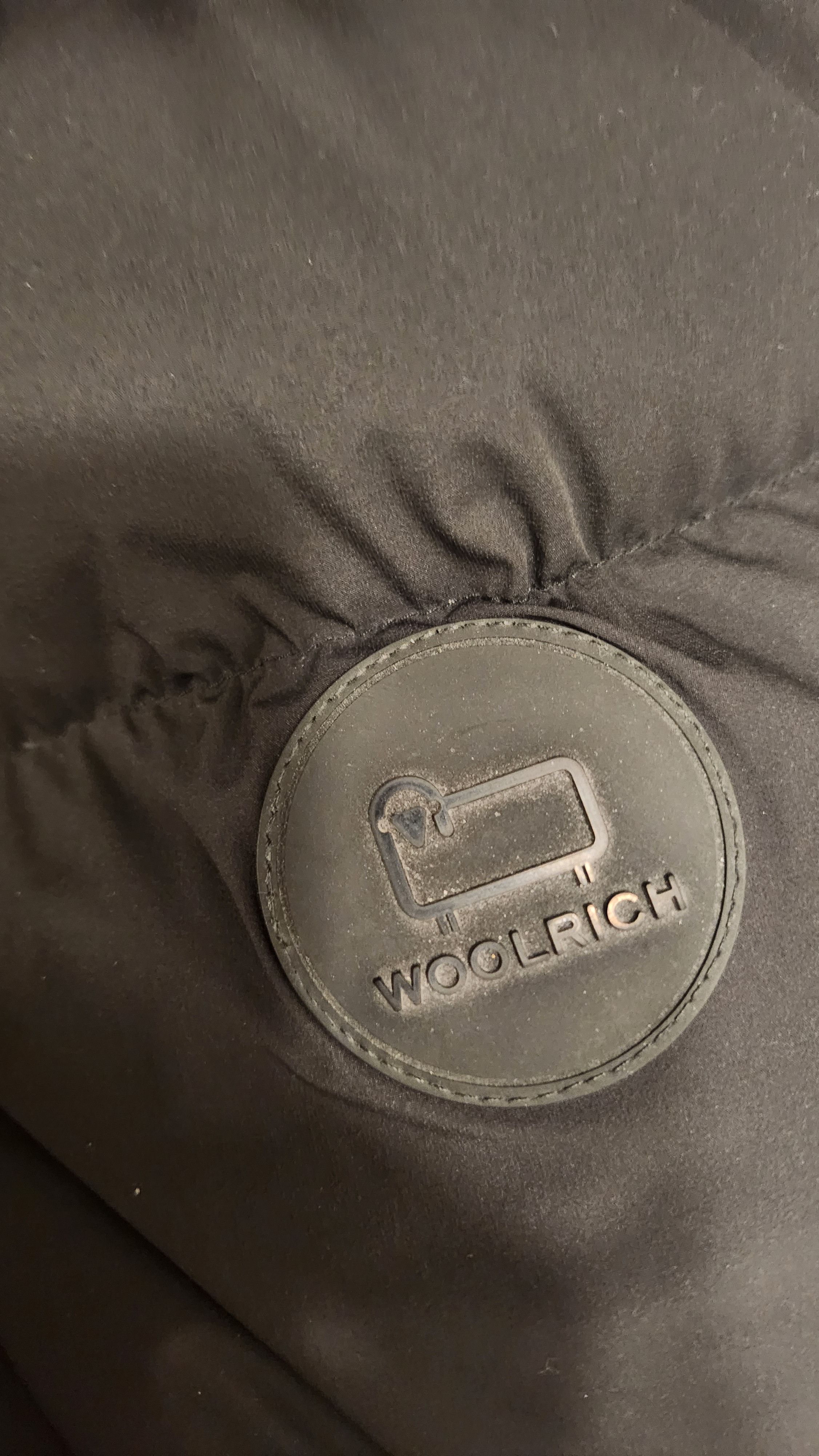 image of Woolrich Woolen Mills Woolrich Stretch Nylon Sierra Supreme Down Jacket Black, Men's (Size Large)