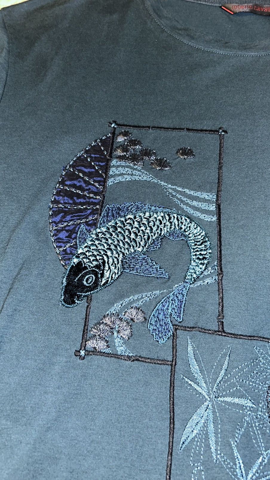 Roberto Cavalli × Vintage Vintage Fall 2006 Japanese Embroidered Appliqué T 46 Size US S / EU 44-46 / 1 - 6 Thumbnail
