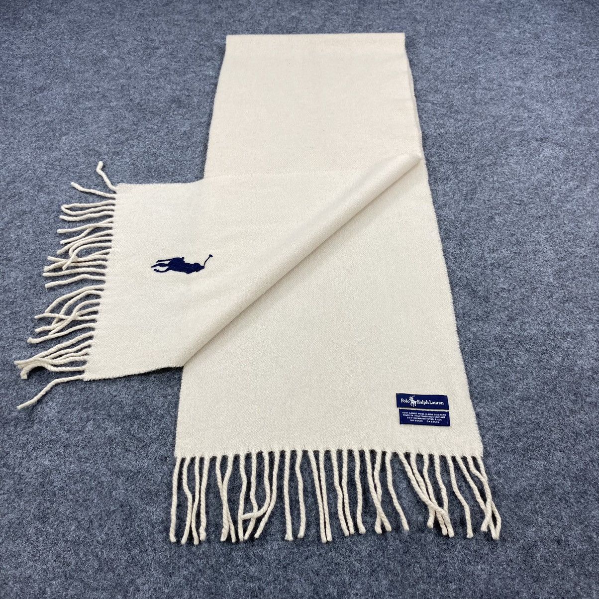 Polo Ralph Lauren × Vintage Polo Ralph Lauren Scarf # Muffler # Neckwear # D295 Size ONE SIZE - 7 Thumbnail