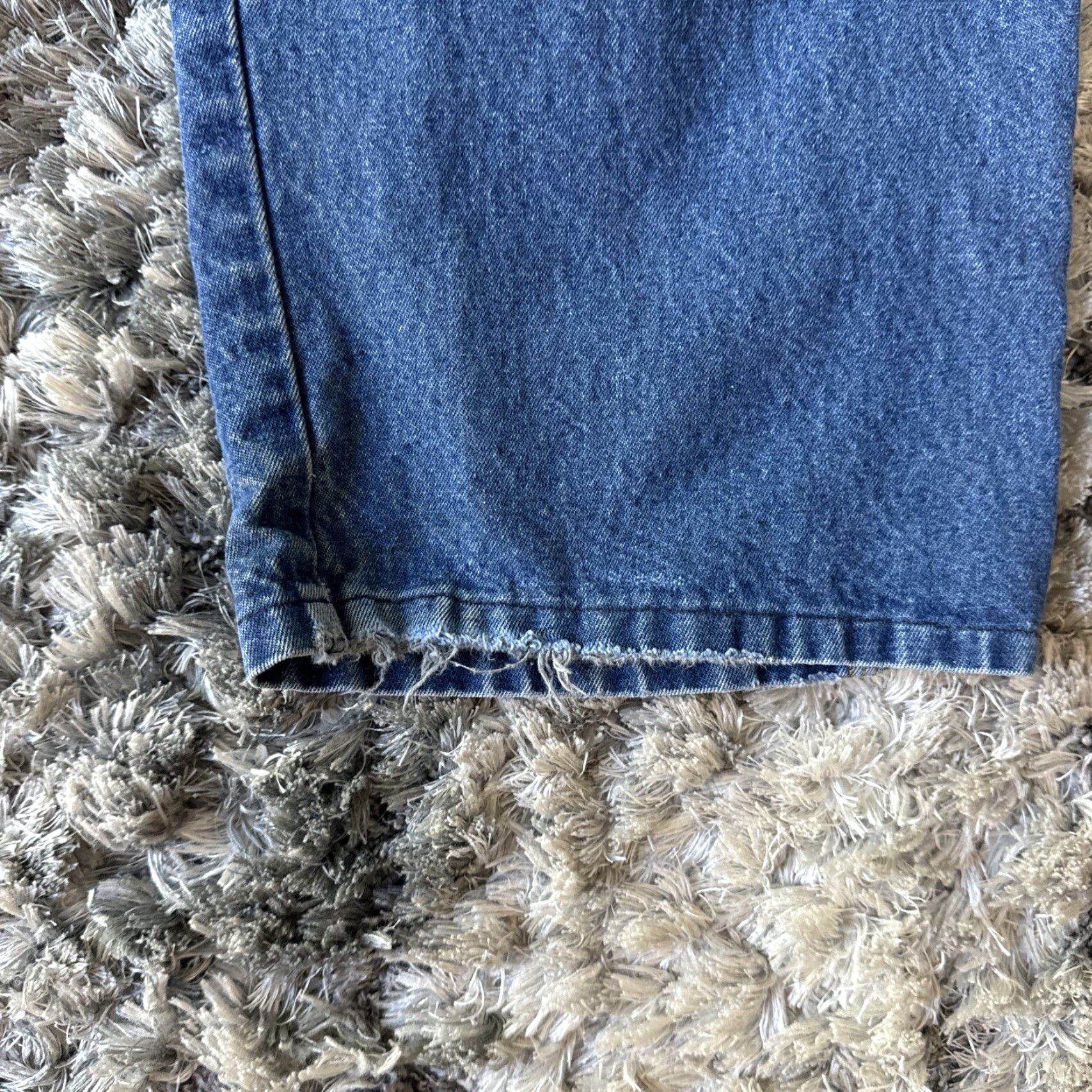 Wrangler Big Ben Jeans Denim Vintage Blue Mens Straight USA Size 38x29 Carpenter Jeans Denim USA Mens Straight 38 29 Blue Size US 38 / EU 54 - 3 Thumbnail