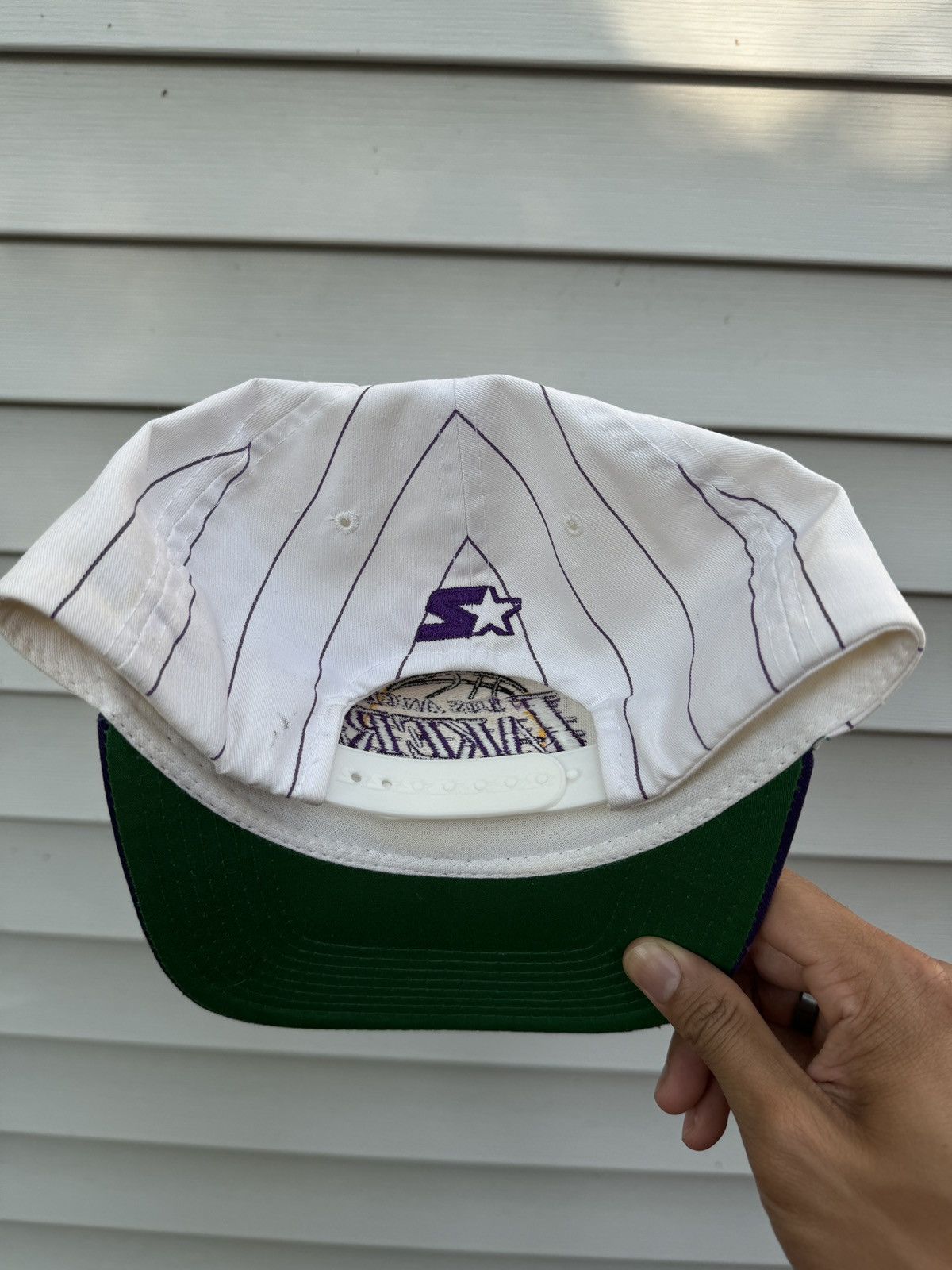 NBA × Starter × Vintage Vintage Los Angeles Lakers Starter Snapback NBA Sports Hat Size ONE SIZE - 4 Thumbnail