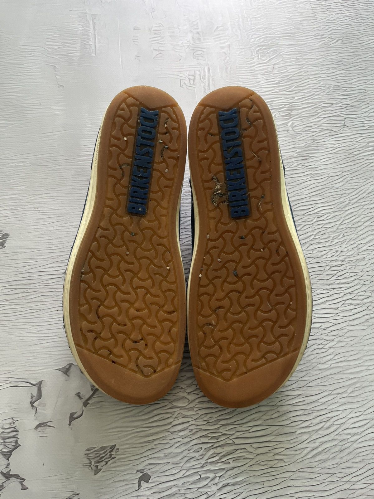 Birkenstock Birkenstock Lace Up Suede Classic Shoes Blue Size US 7 / EU 40 - 5 Thumbnail