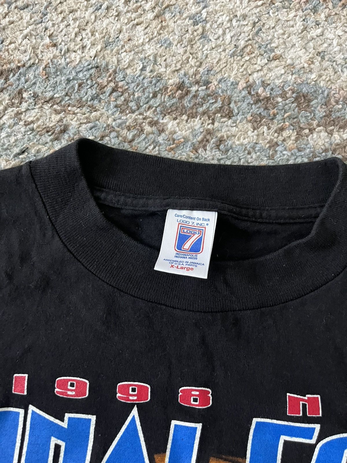 Logo 7 × Vintage Vintage 1998 NCAA Basketball Final Four San Antonio T-shirt Size US XL / EU 56 / 4 - 3 Thumbnail