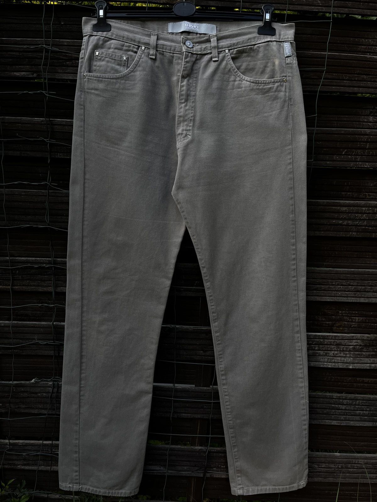 Versace × Versace Jeans Couture 🔴 VERSACE JEANS COUTURE VINTAGE DENIM LUXURY PANTS Size US 38 / EU 54 - 7 Thumbnail
