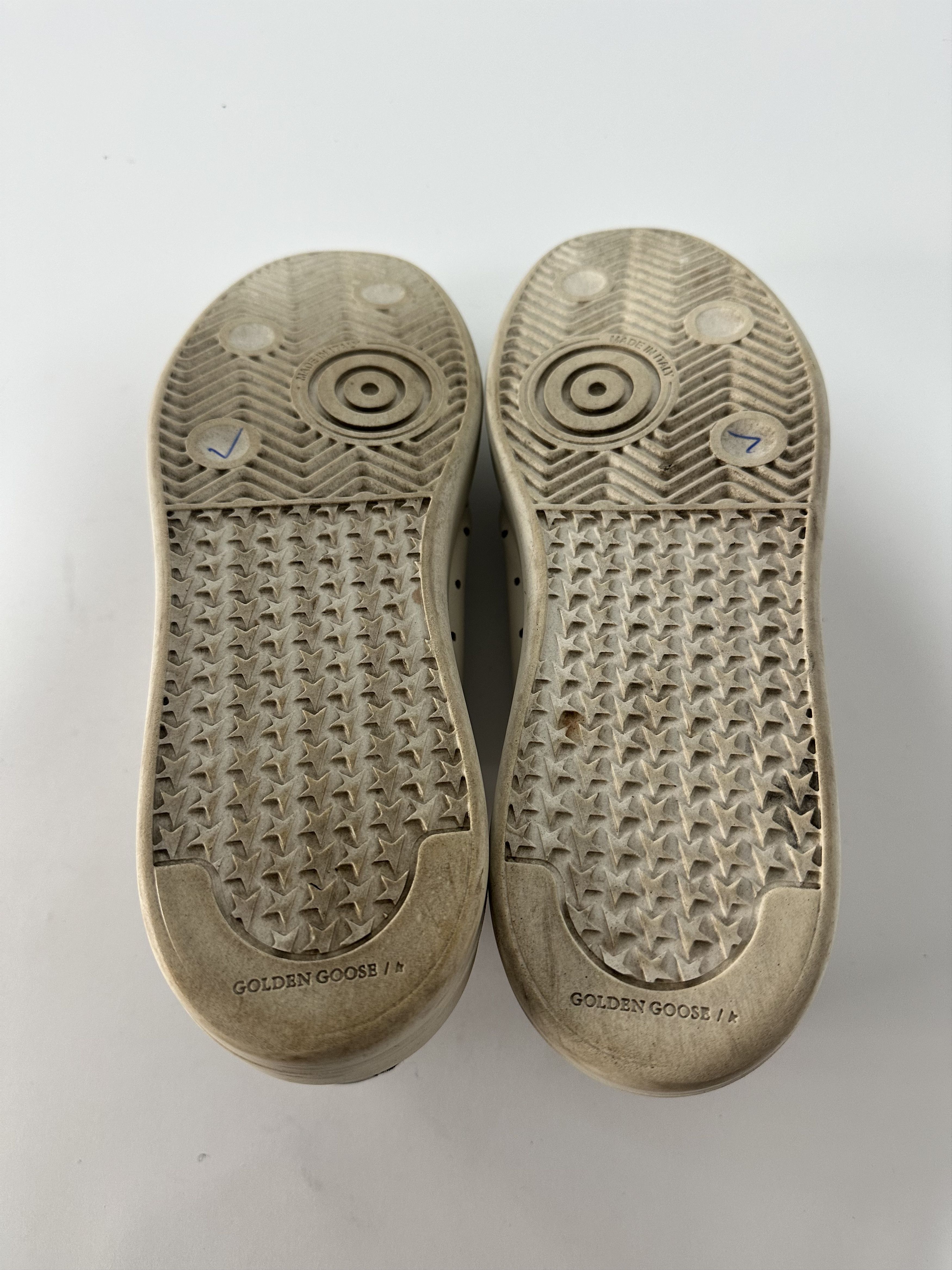 Golden Goose Golden Goose White Leather Pure Star Sneakers Size 41 Size US 8 / EU 41 - 11 Thumbnail
