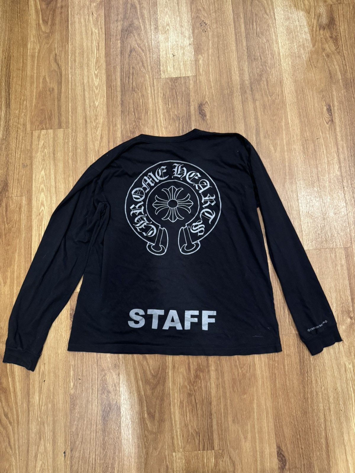 Chrome Hearts Chrome Hearts Staff Tee Grey Size US XXL / EU 58 / 5 - 2 Thumbnail
