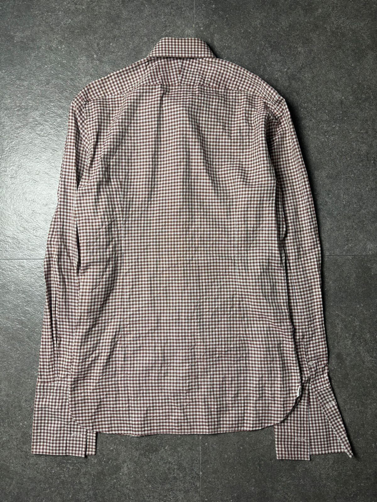 Tom Ford 2000s Tom Ford Plaid Button-Up Shirt Size US S / EU 44-46 / 1 - 9 Thumbnail