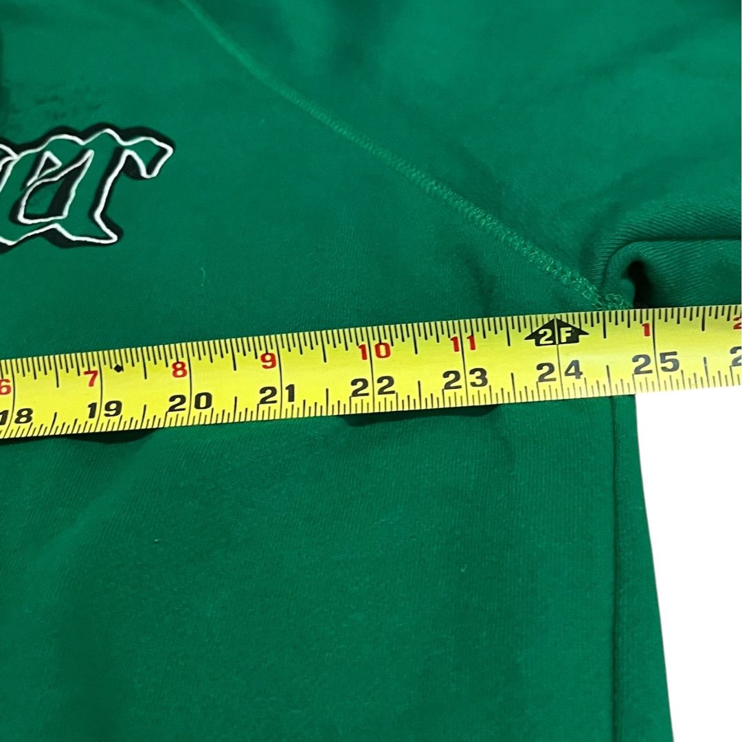 Quiksilver VINTAGE Quiksilver Kelly Green Hoodie y2k Size US L / EU 52-54 / 3 - 6 Thumbnail