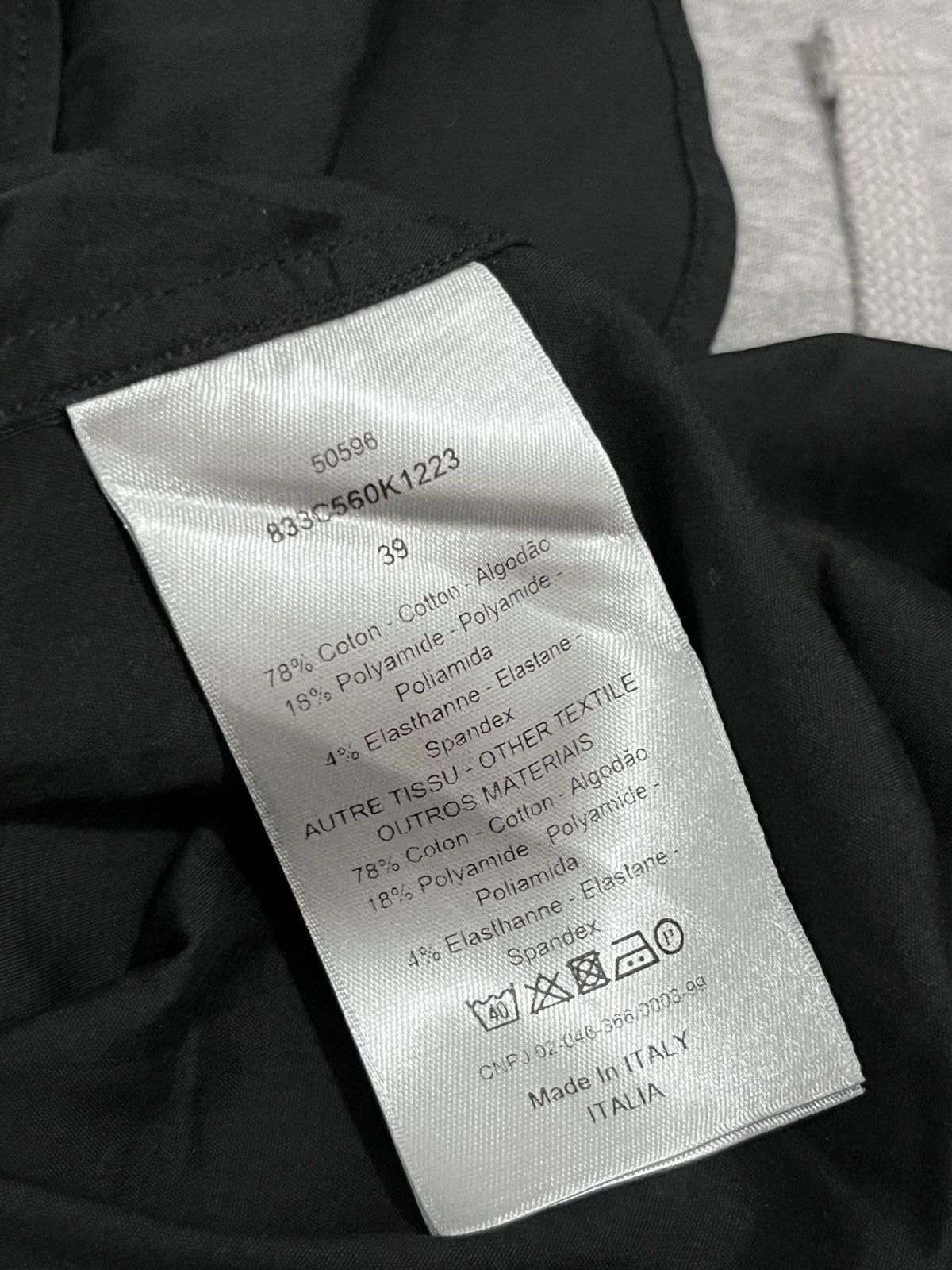 Dior DIOR BEE LOGO BUTTONS DOWN BLACK POLO Size US L / EU 52-54 / 3 - 12 Thumbnail