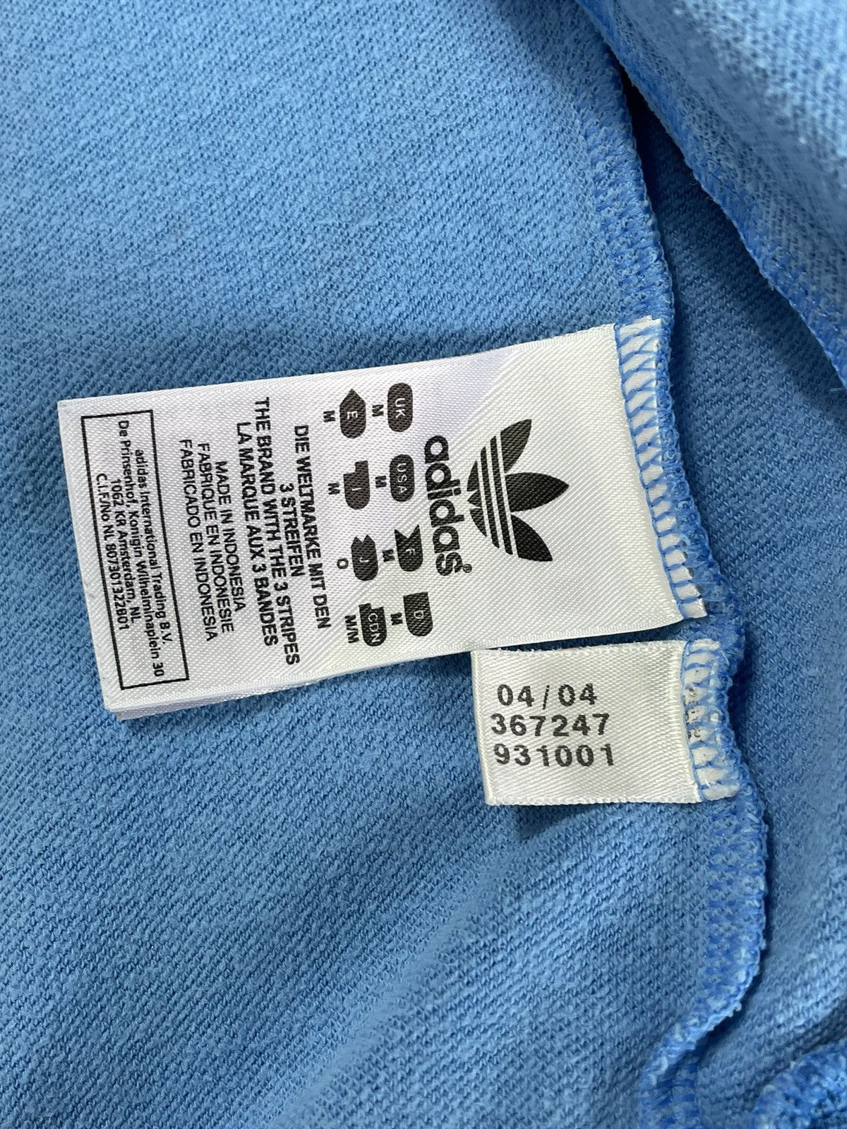 Adidas Vintage Adidas Trim Trab 2004 Zip Up Hoodie Y2K Streetwear Size US M / EU 48-50 / 2 - 8 Thumbnail