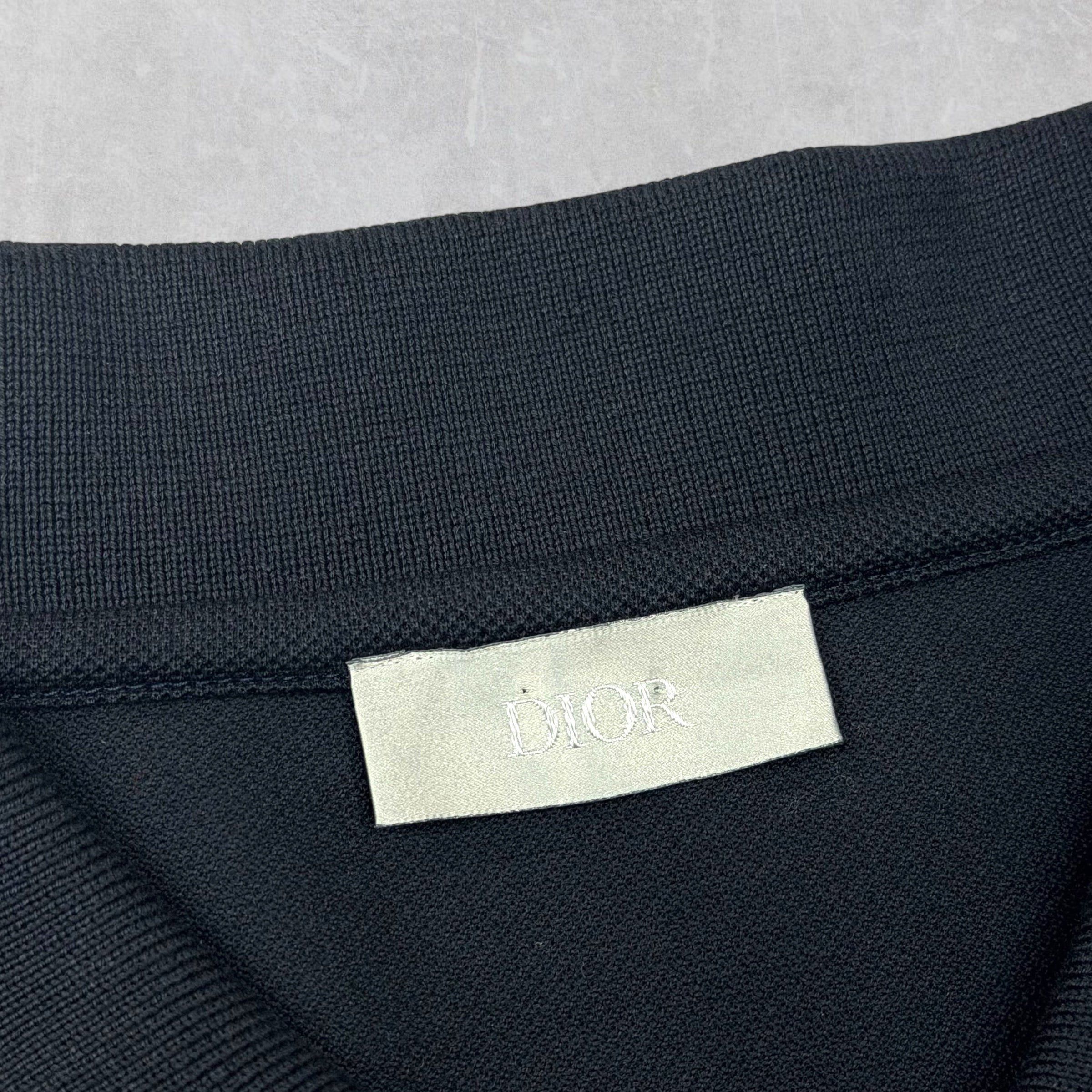 Dior Dior x Jordan Wings Logo Polo Shirt M Size US M / EU 48-50 / 2 - 4 Thumbnail