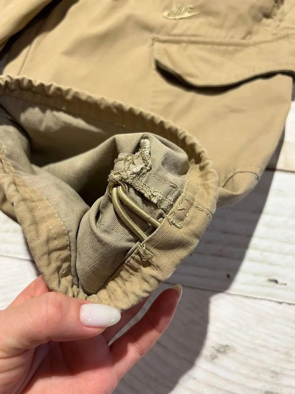 Nike Vintage Nike Cargo Shorts 00s Swoosh Size US 34 / EU 50 - 12 Thumbnail