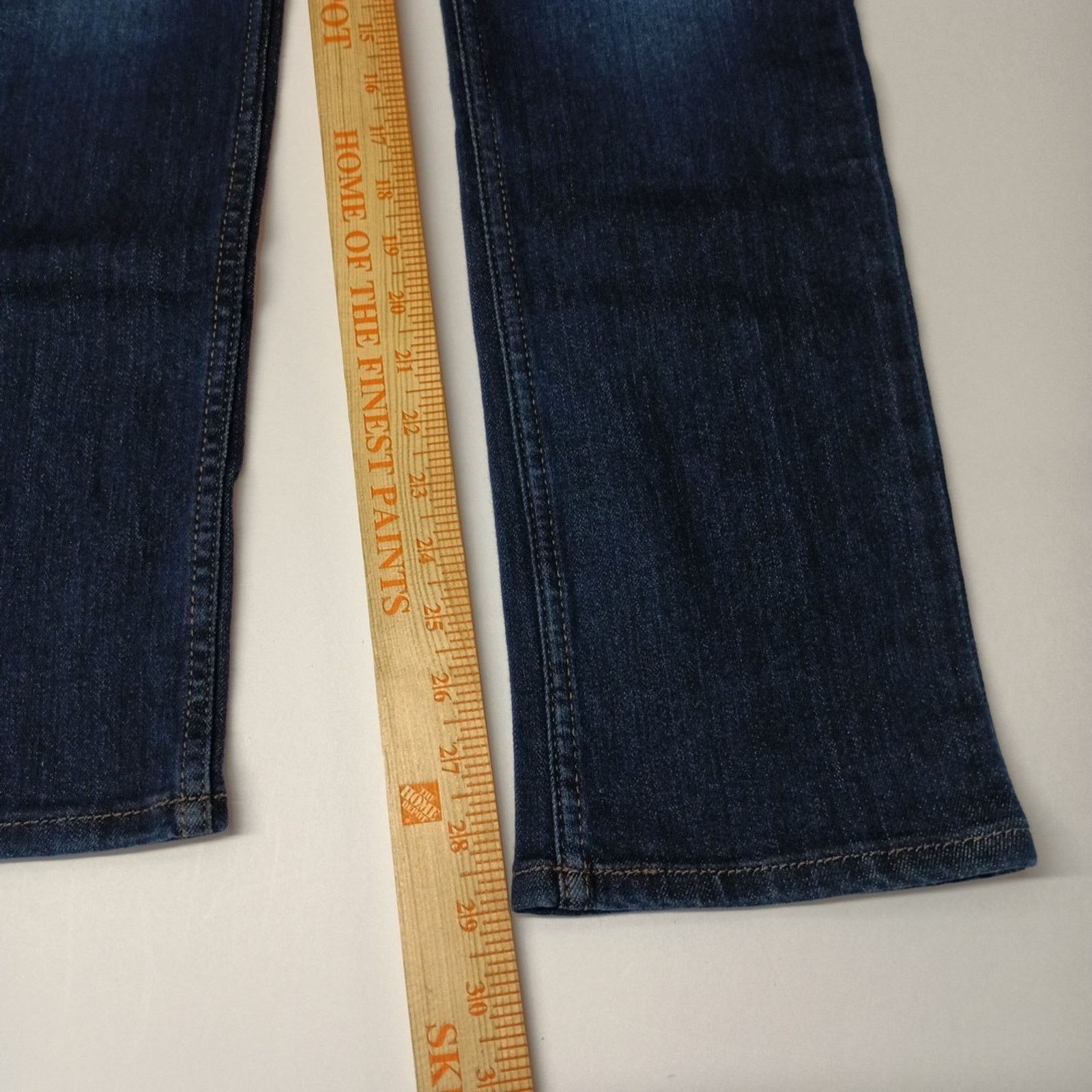 Lee Lee Straight Leg Jeans Women's 4 Medium Size 28x29 Blue Size 27" / US 4 / IT 40 - 4 Thumbnail
