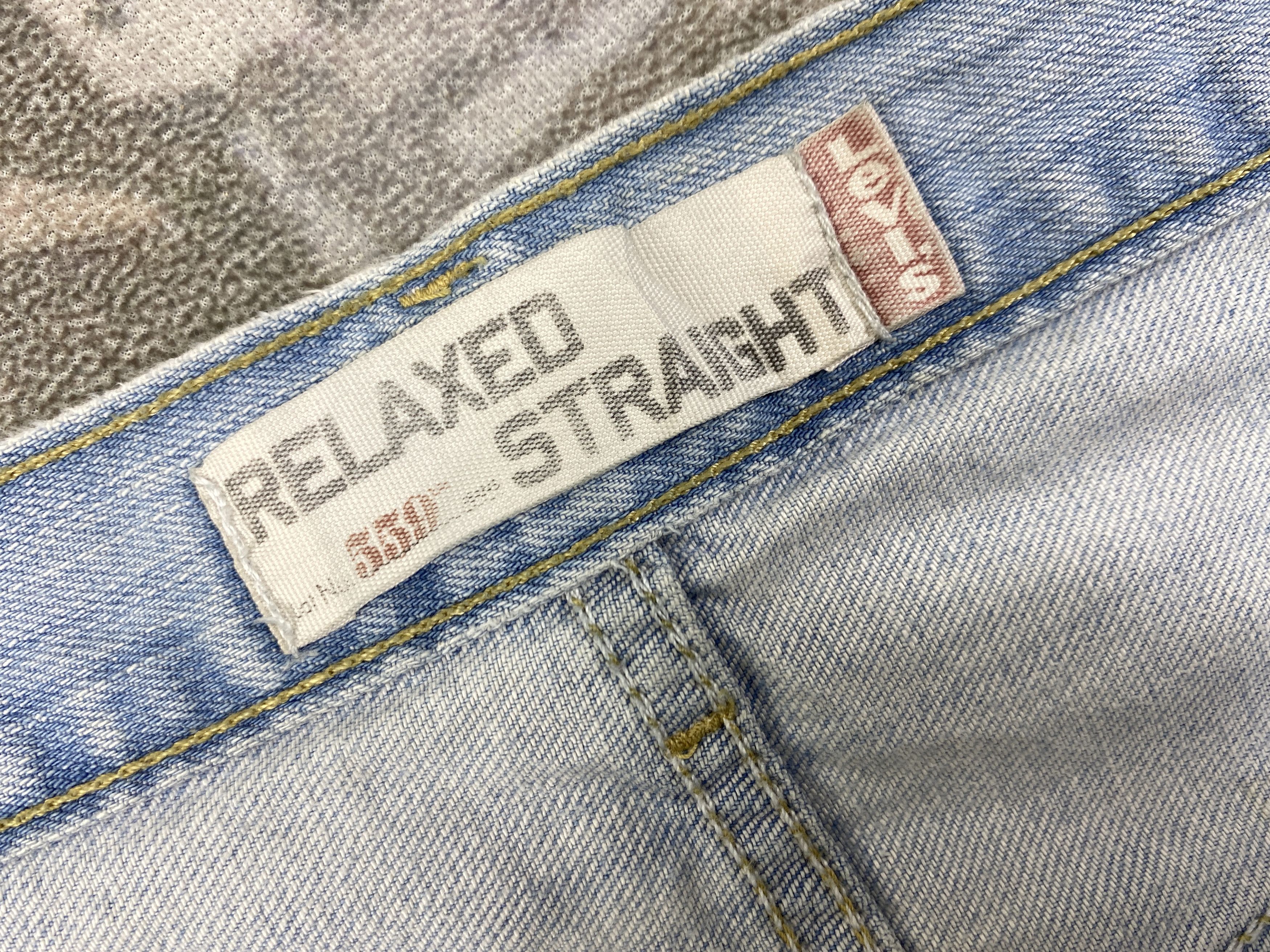 Levi's Light Wash Vintage Levi's 559 Straight Denim 41x31.5 JN496 Size US 41 - 11 Thumbnail