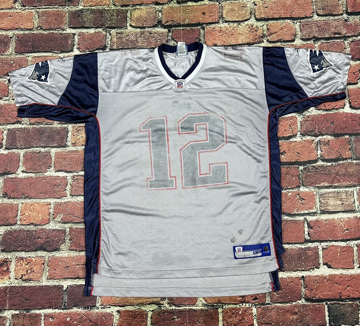 Reebok Vintage New England Patriots Jersey Tom Brady Alternate Size US XXL / EU 58 / 5 - 1 Thumbnail