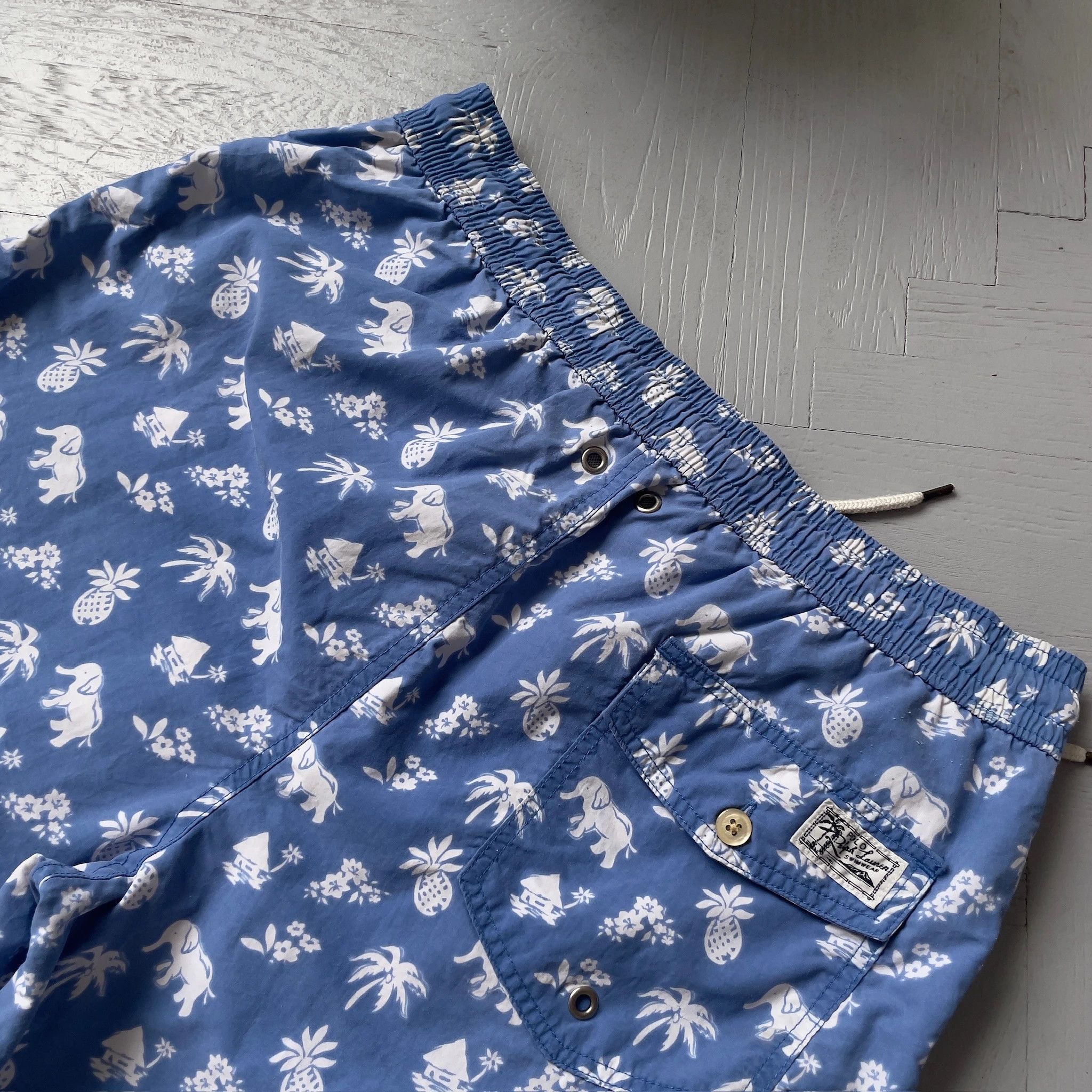 Polo Ralph Lauren Polo Ralph Lauren Swim Shorts Size US 28 / EU 44 - 8 Thumbnail