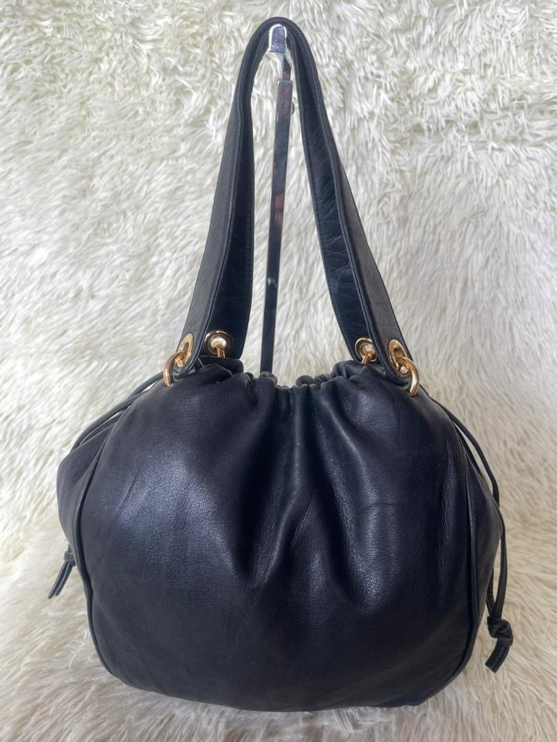 Loewe Loewe Anagram Leather Shoulder Bag Size ONE SIZE - 4 Thumbnail