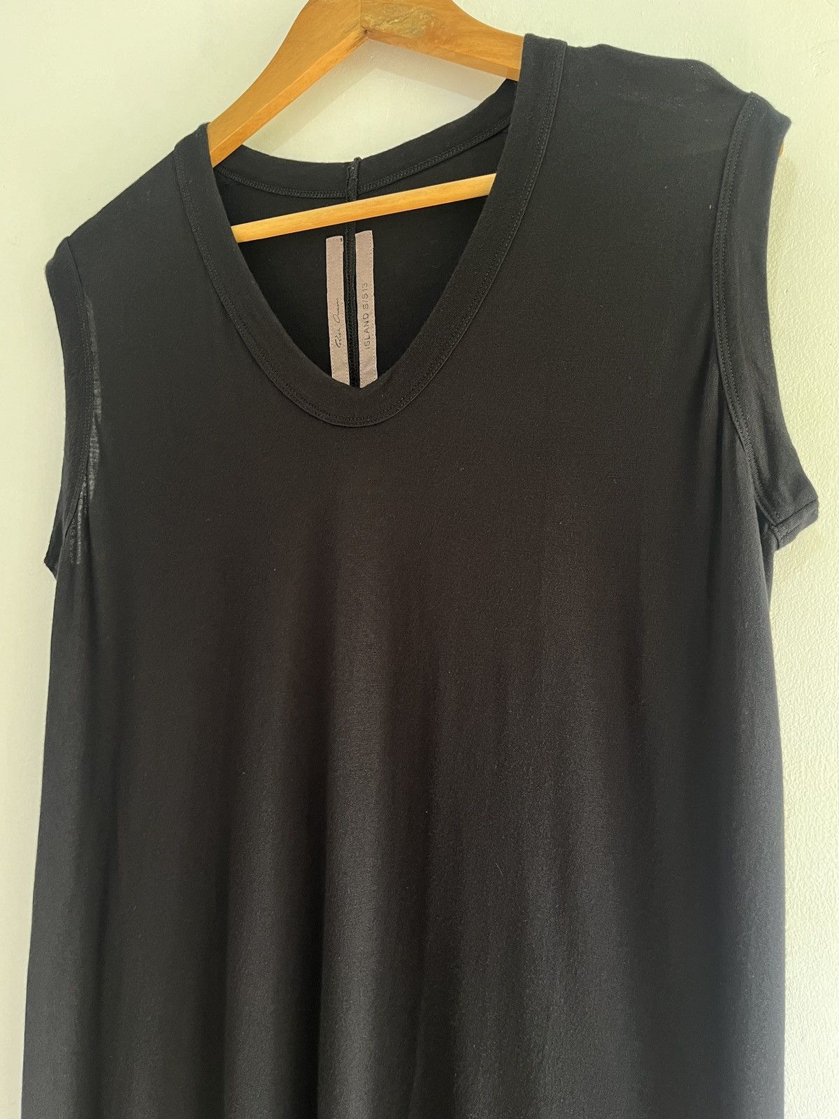 Rick Owens SS13 Island Sleeveless Long Shirt Size US S / EU 44-46 / 1 - 4 Thumbnail
