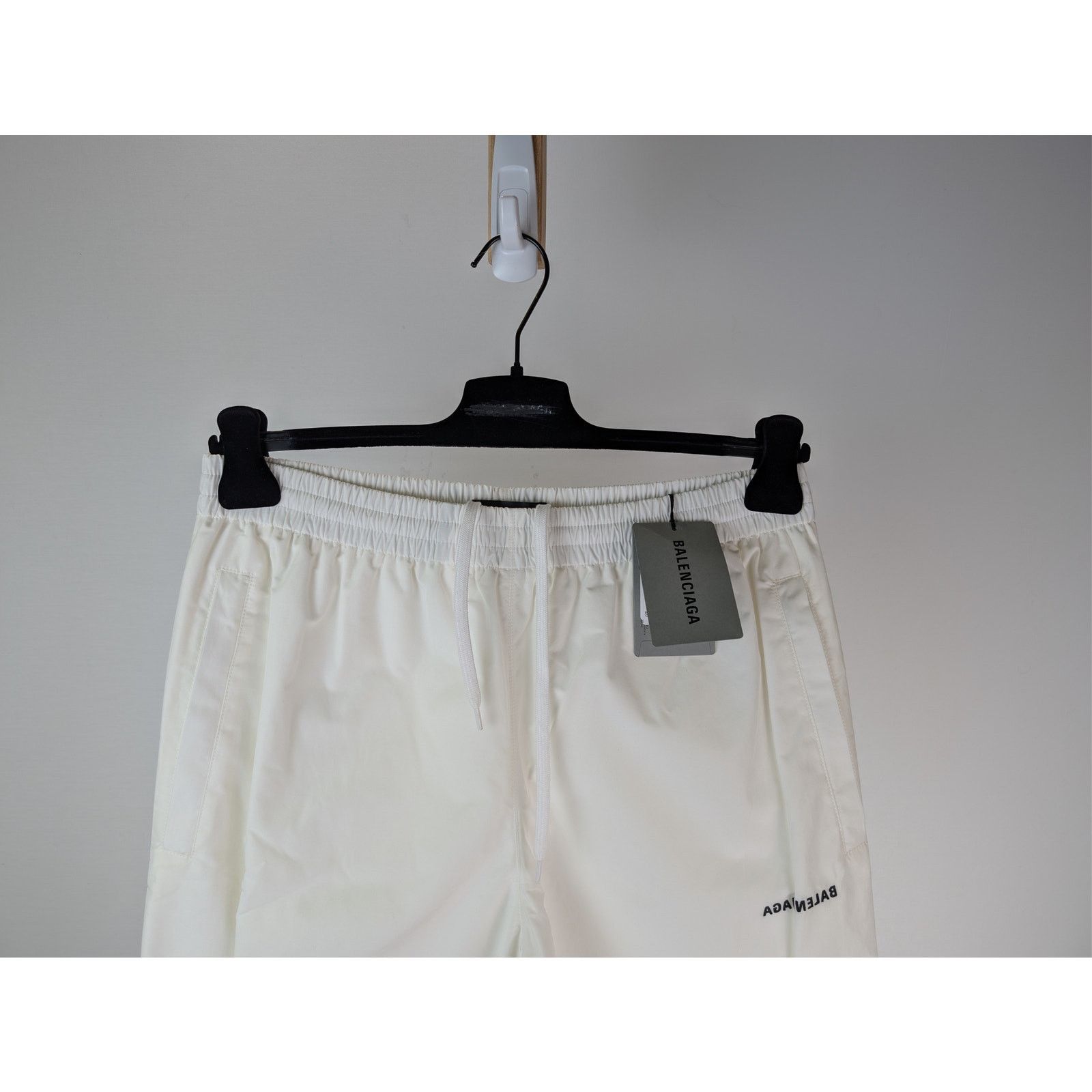 Balenciaga o1rshd1 Regular Tracksuit Pants in White Size US 32 / EU 48 - 3 Thumbnail