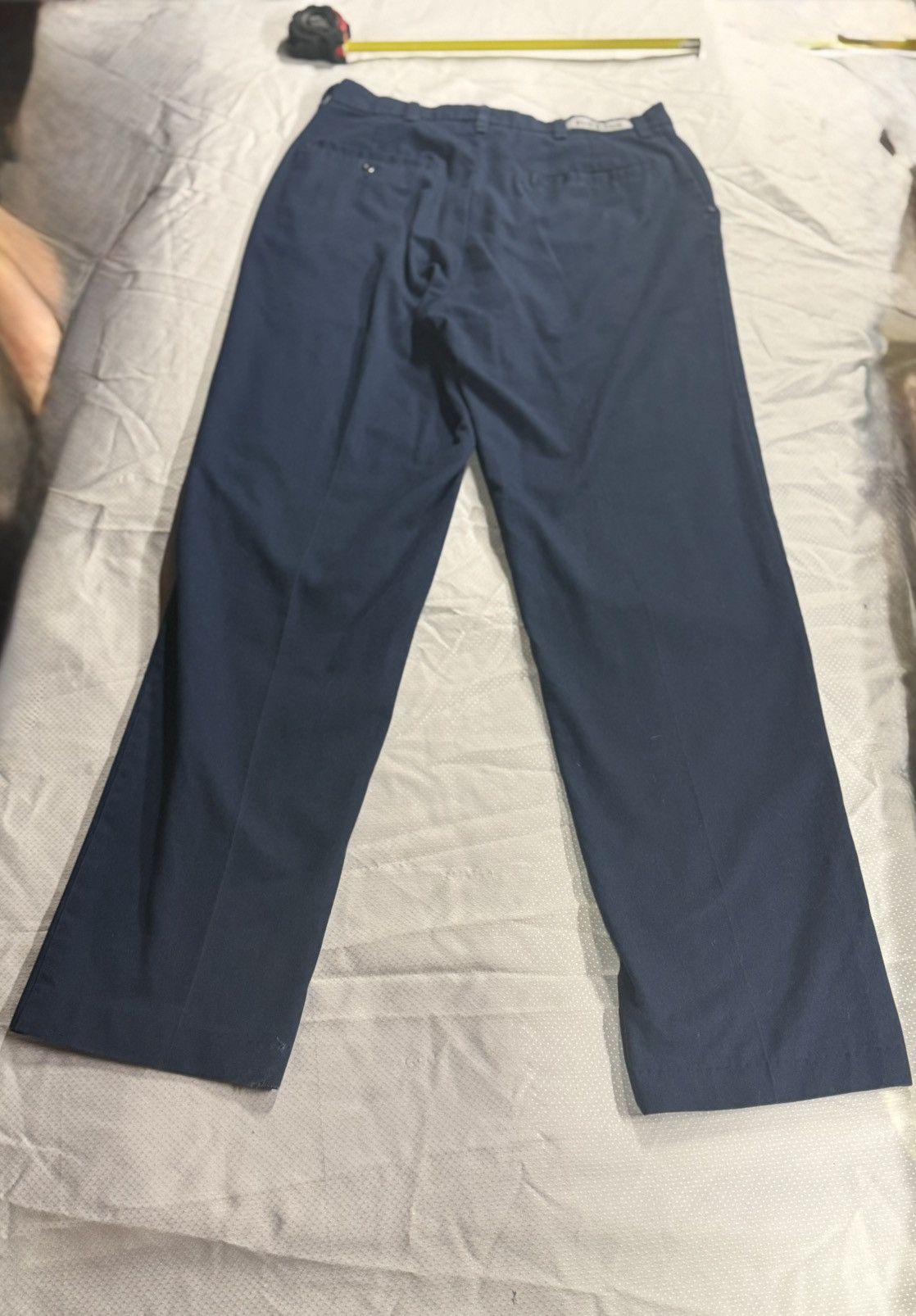 Red Kap Red Kap PT10 Navy Industrial Mechanic Pants 31x33 (Tag-32) Size US 32 / EU 48 - 3 Thumbnail