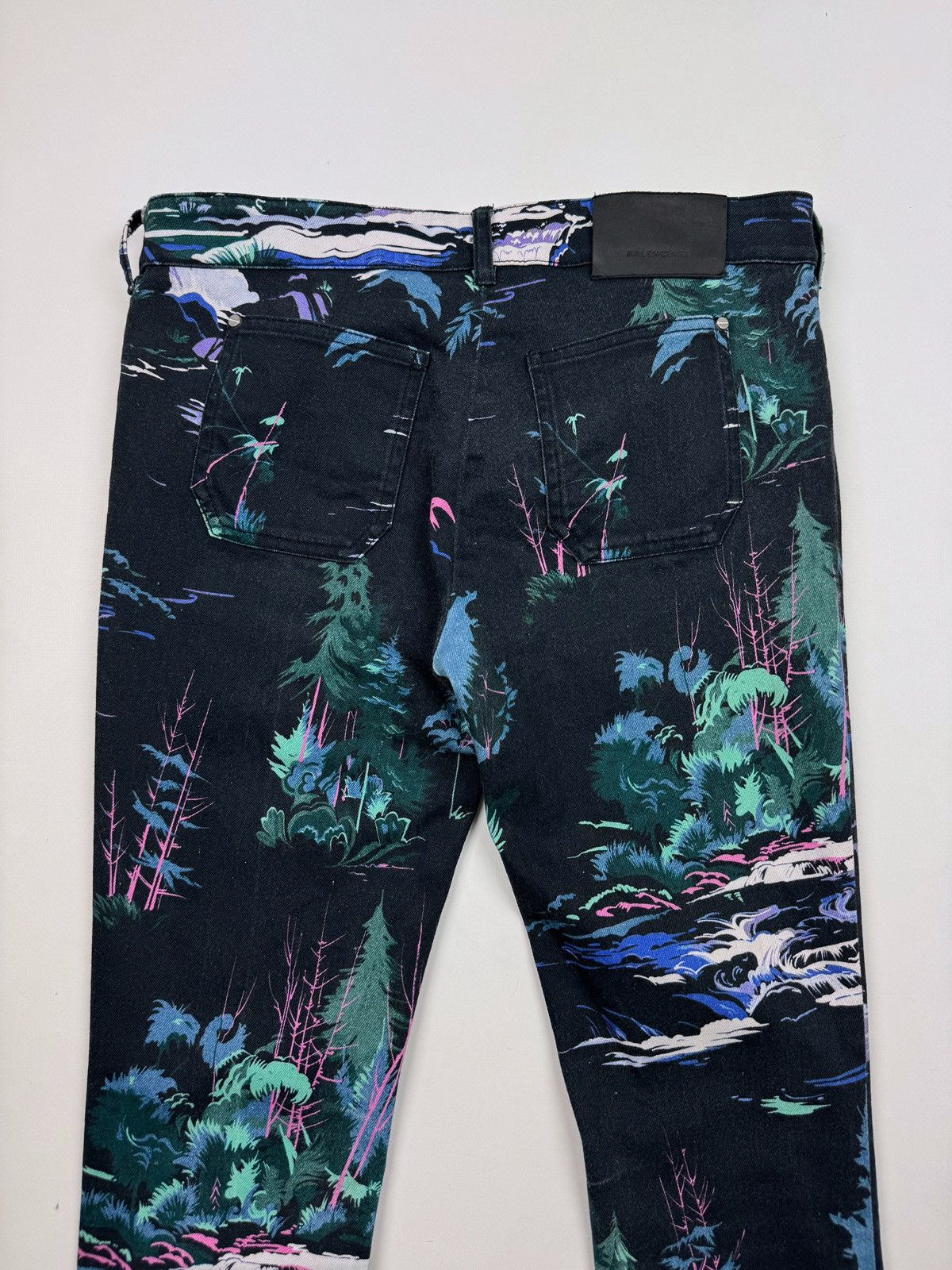 Balenciaga Balenciaga Forest Graphic Skinny Pants Size 26" / US 2 / IT 38 - 19 Thumbnail