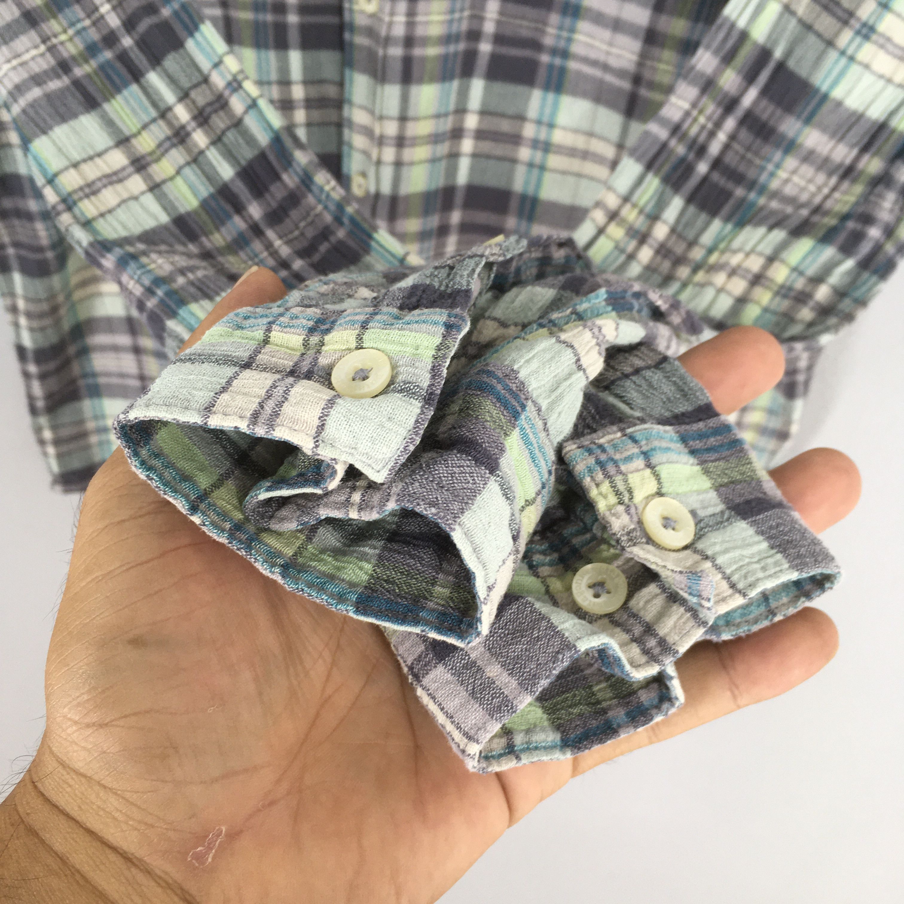 Patagonia Vintage Patagonia Plaid Shadow Checkered Flannel Shirt Size US L / EU 52-54 / 3 - 4 Thumbnail