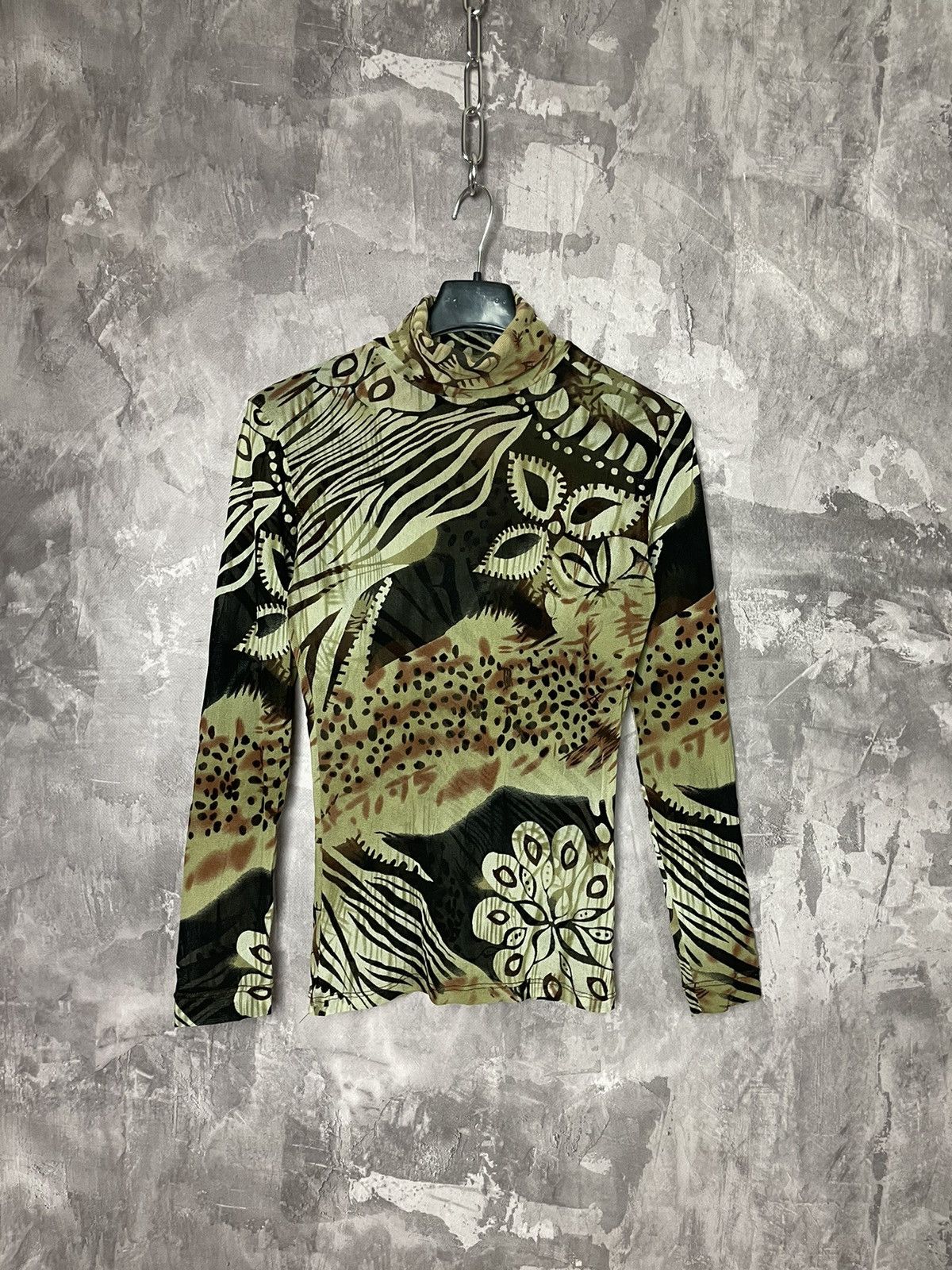 Vintage VINTAGE JEAN PAUL GAULTIER STYLE Y2K MESH LONG SLEEVE Size ONE SIZE - 1 Thumbnail