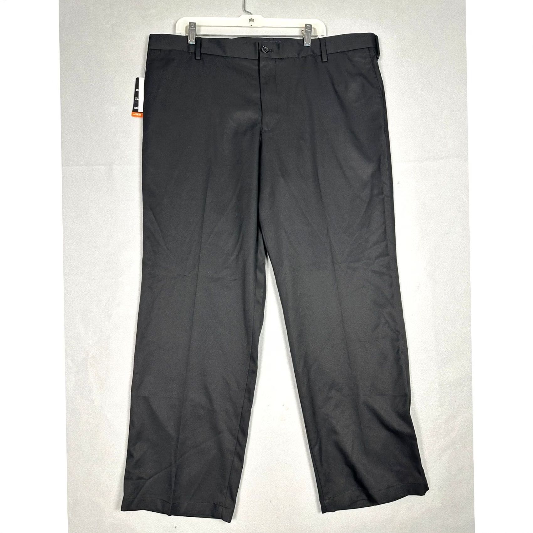 Dockers VINTAGE Dockers Khaki Pants Mens 42x30 On-The-Go Performance Black Straight Fit Size US 42 / EU 58 - 2 Thumbnail