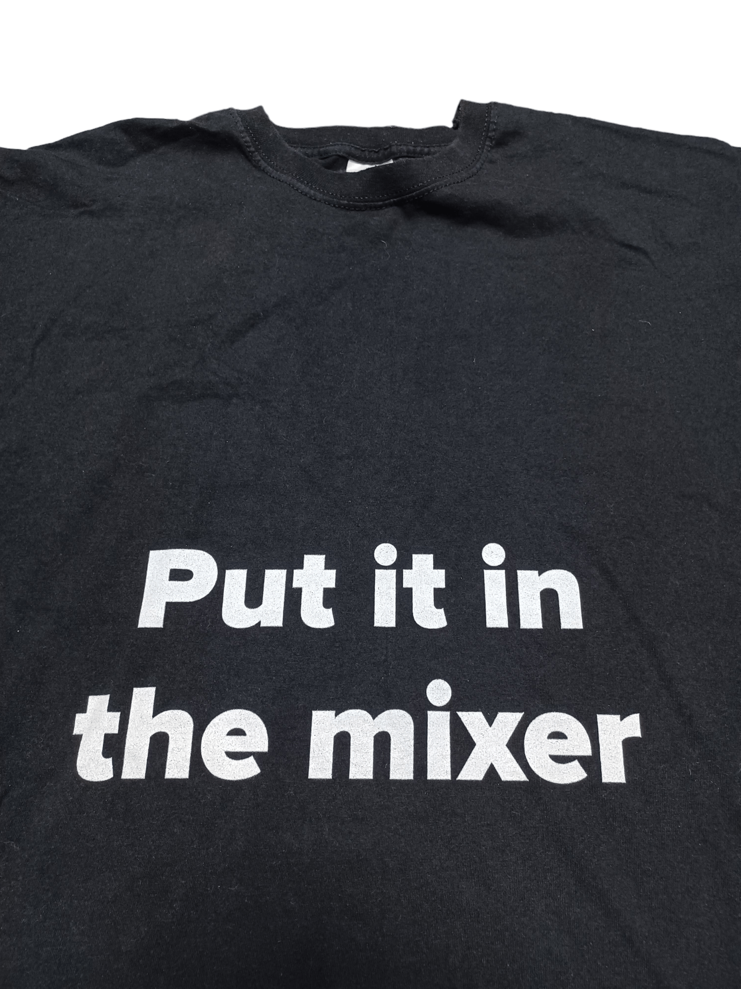 Fruit Of The Loom FOTL HUMOR PUT IT IN THE MIXER JOKE TEE Size US L / EU 52-54 / 3 - 3 Thumbnail