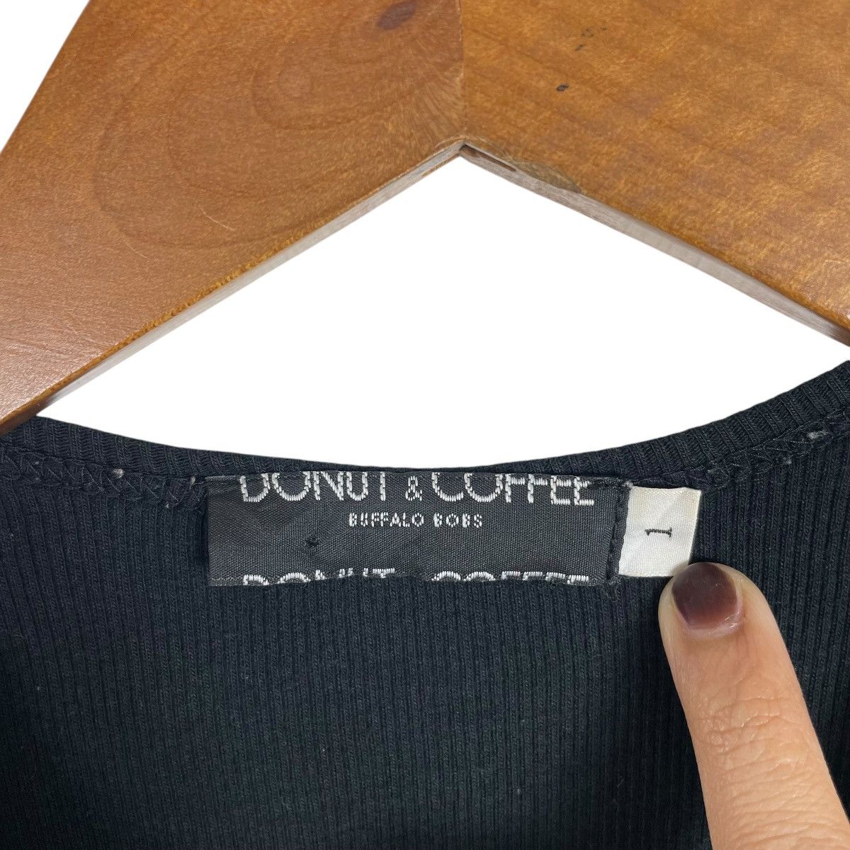 BUFFALO BOBS × Japanese Brand BUFFALO BOBS Japan Donut and Coffee Stretch Tee Shirt Size XS / US 0-2 / IT 36-38 - 6 Thumbnail