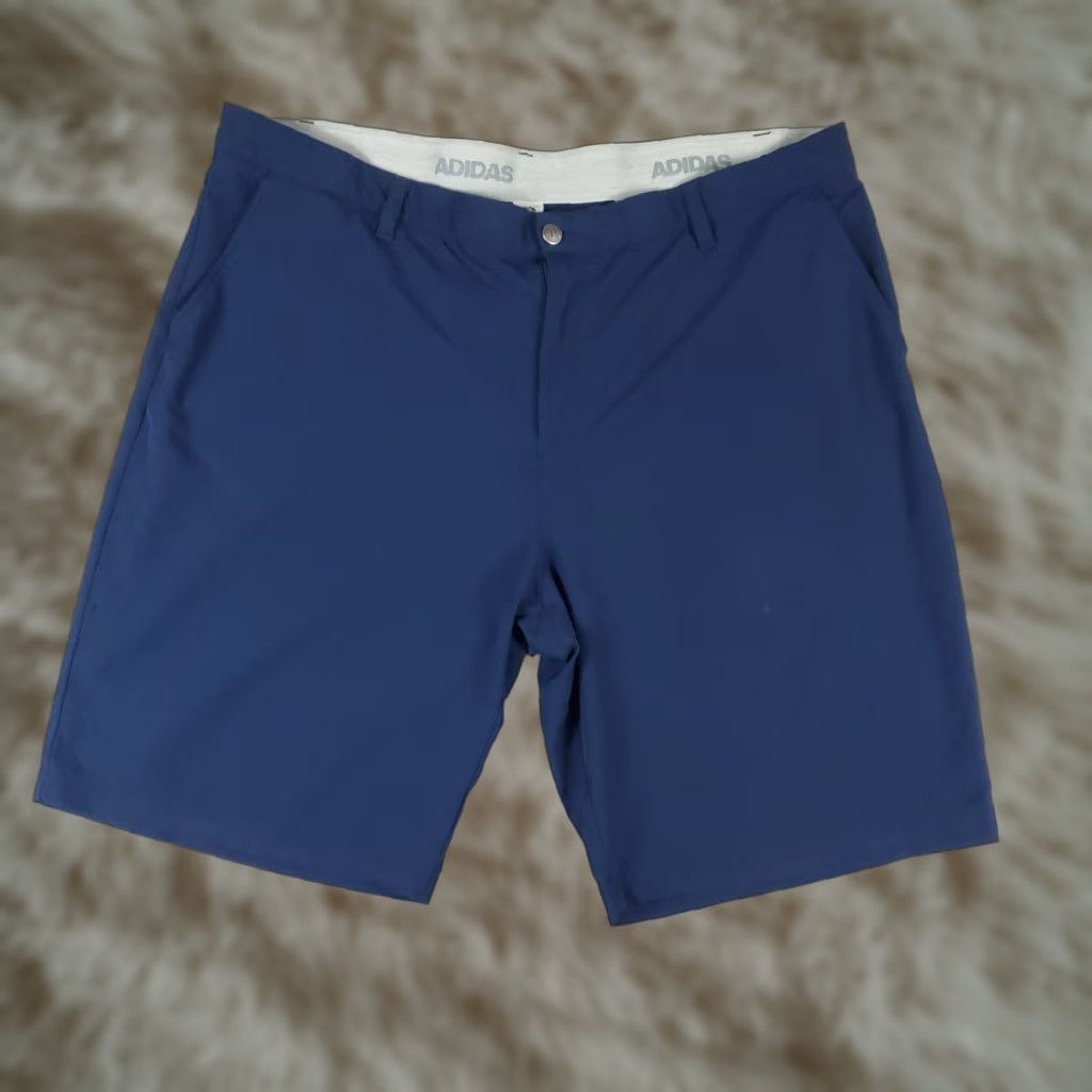Adidas Adidas Shorts Mens Size 42 Blue Golf Casual Slash Pockets Flat Front Chino Size US 42 / EU 58 - 1 Thumbnail