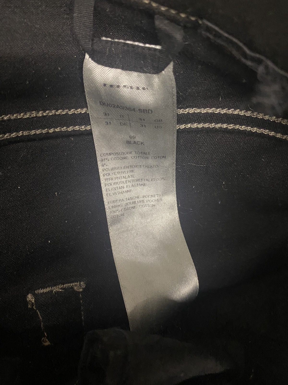 Rick Owens Drkshdw Rick Owens Thrashed Tyrone Waxed Denim Size US 31 - 3 Thumbnail