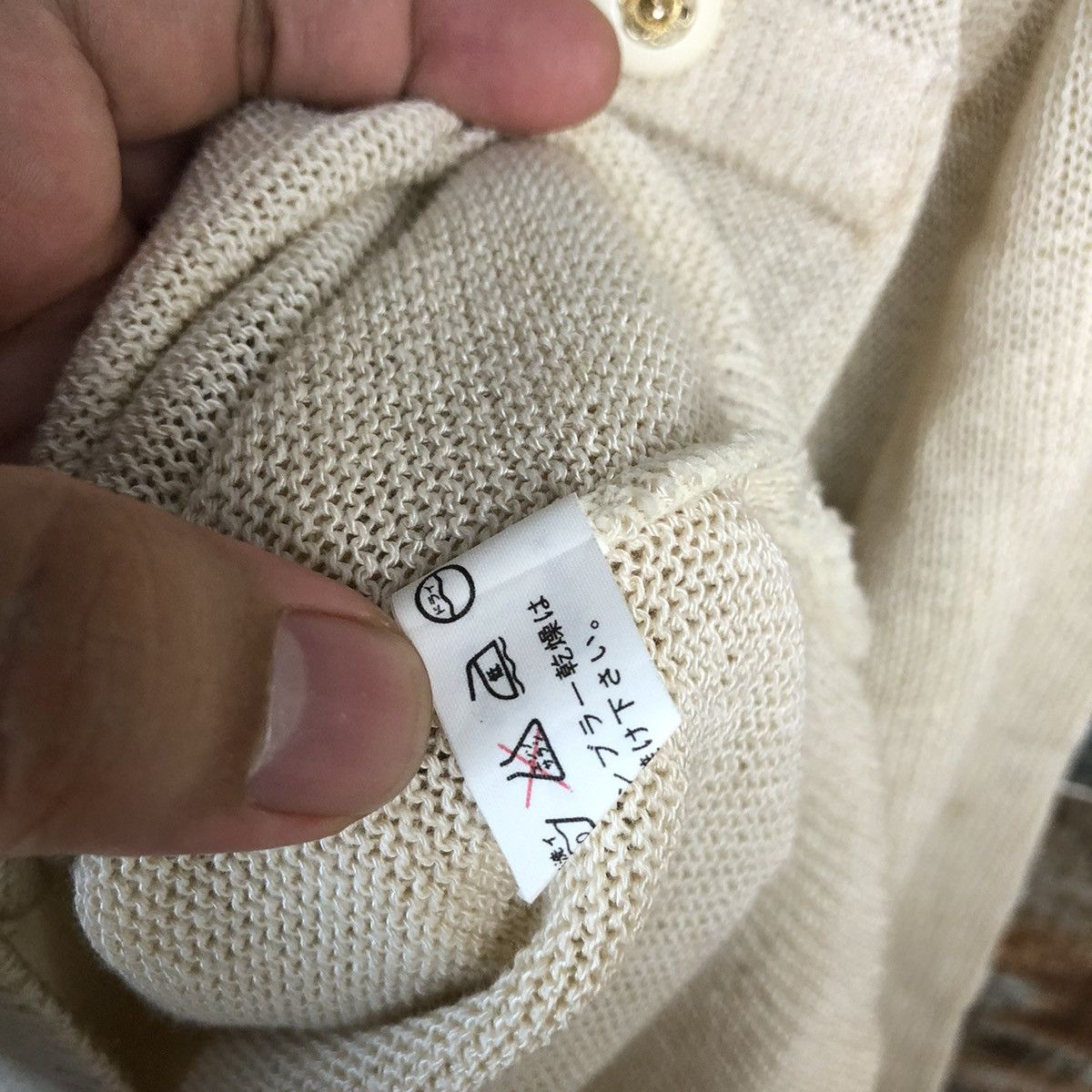 Homespun Knitwear Ellel Saison Brown Cardigan Knitwear #A1603 Size S / US 4 / IT 40 - 11 Thumbnail