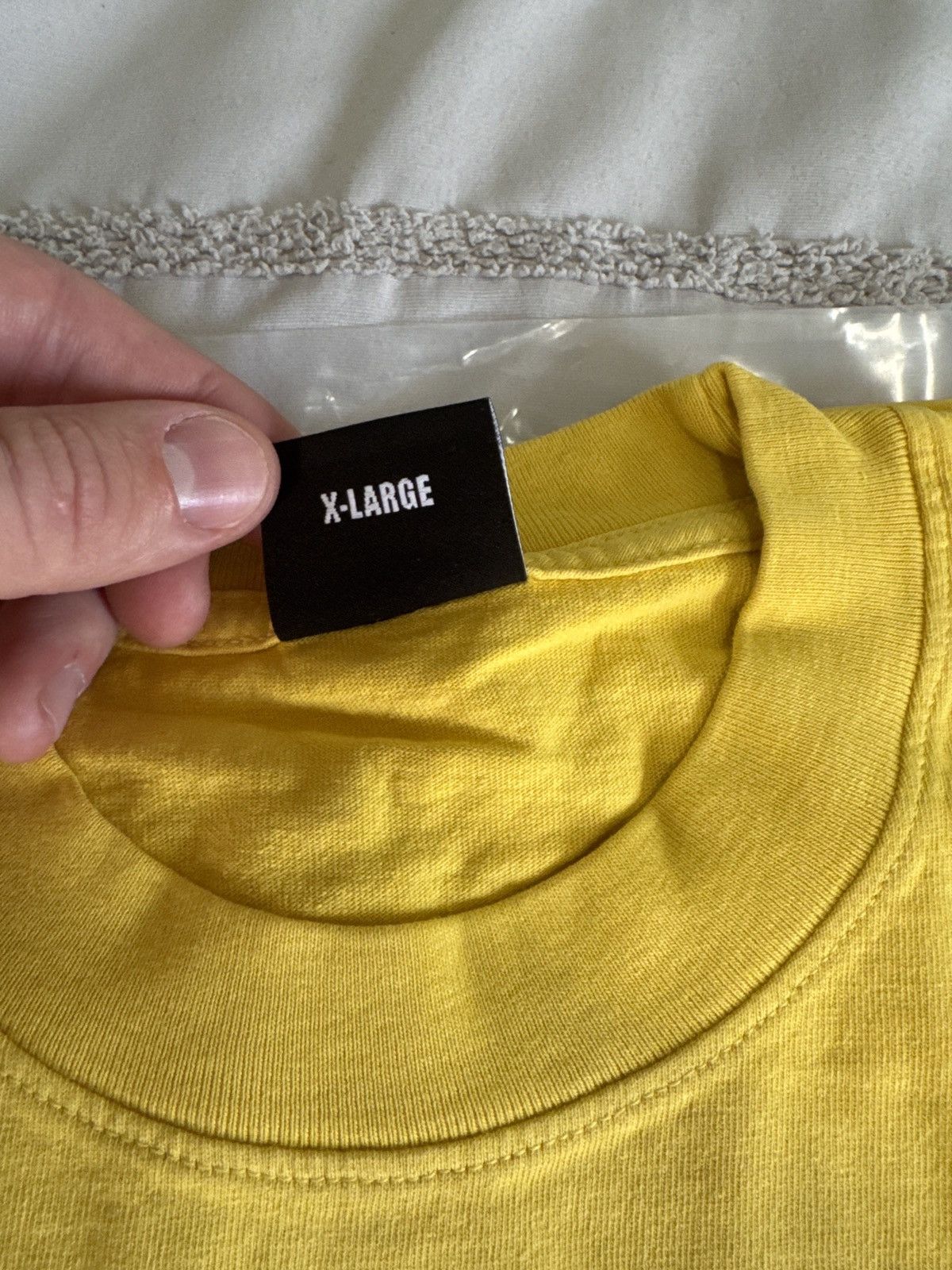 Revenge Revenge T-Shirt Yellow/White (Embroidered) (XLarge) Size US XL / EU 56 / 4 - 4 Thumbnail