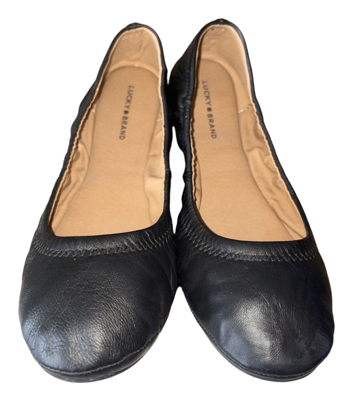 Lucky Brand Lucky Brand Erin Leather Ballet Flats Size US 8.5 / IT 38.5 - 1 Thumbnail
