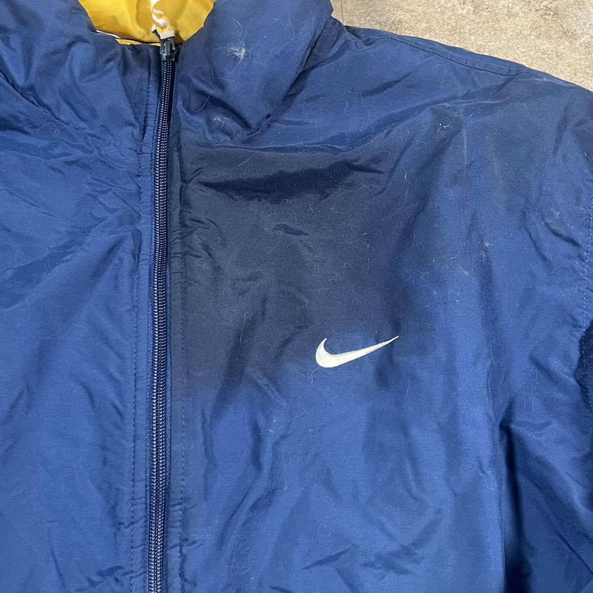 Nike × Vintage vintage blue nike winter puffer jacket size large Size US L / EU 52-54 / 3 - 4 Thumbnail